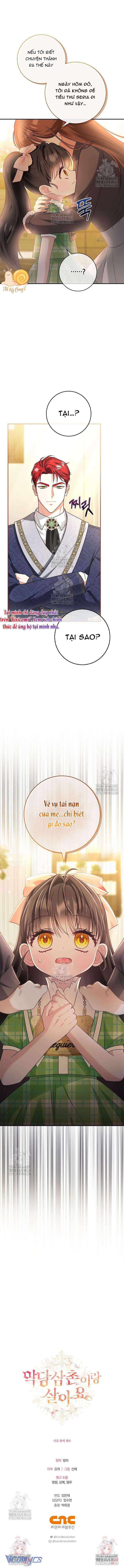 Tôi Sống Với Người Cậu Phản Diện Của Mình Chap 12 - Trang 3