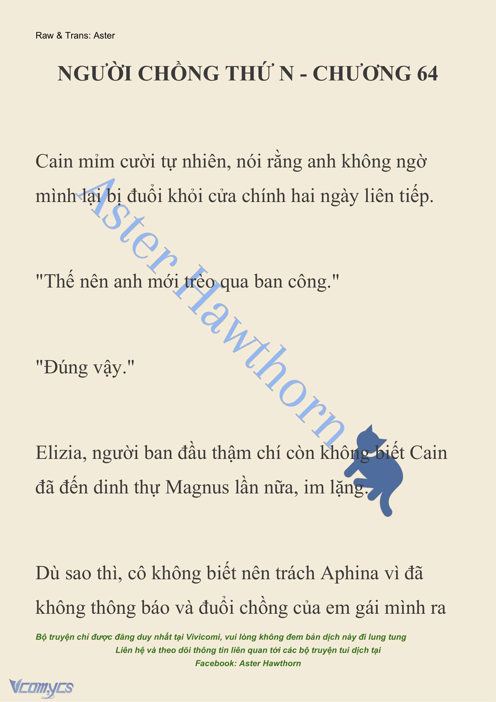 [NOVEL] Người Chồng Thứ N Chap 64 - Trang 2