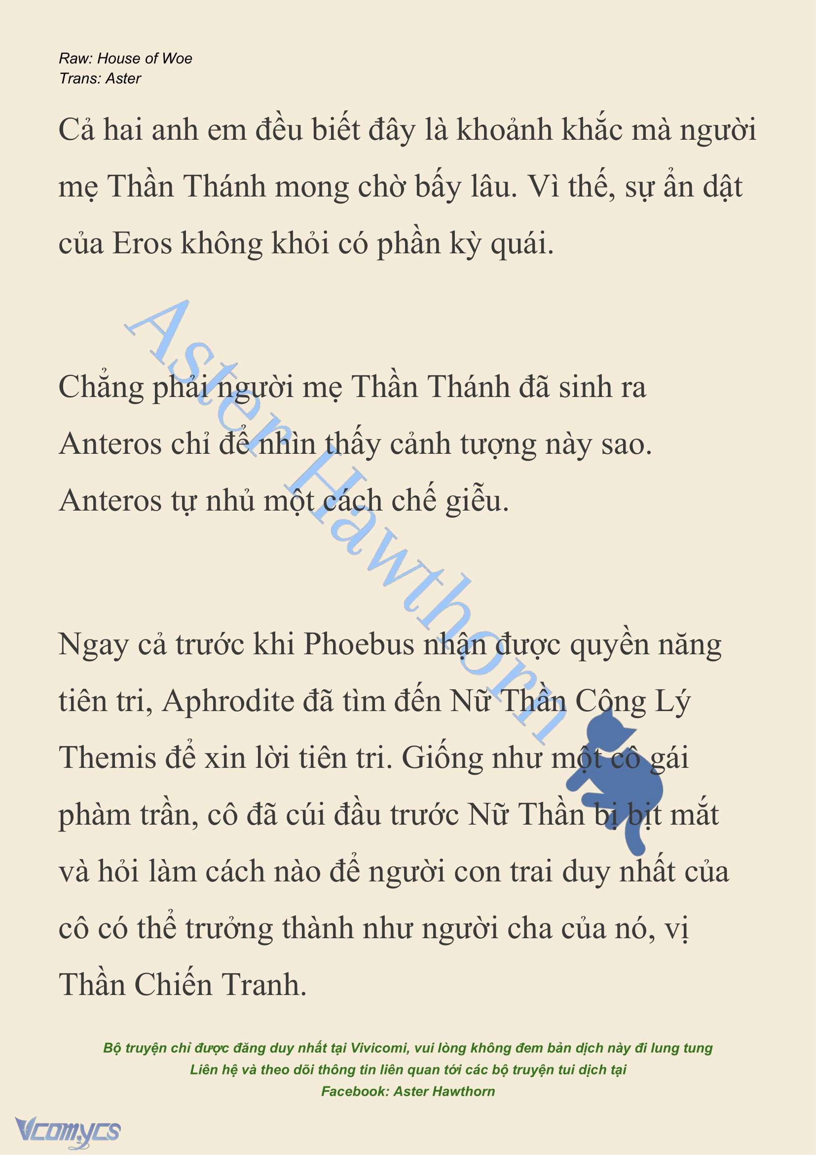[NOVEL] Dành Cho Các Nữ Thần: Dành cho Psyche Chap 11 - Trang 2