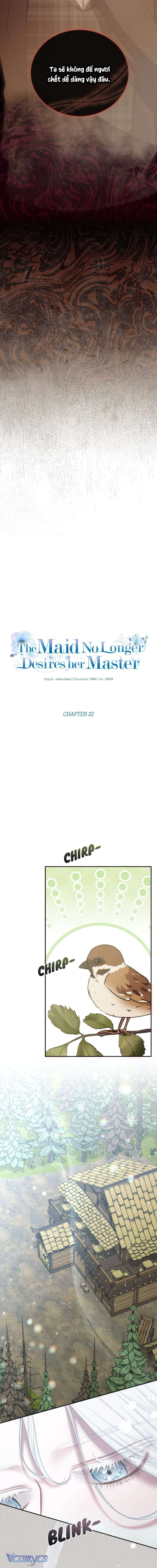 Hầu Nữ Không Còn Thèm Muốn Chủ Nhân Nữa Chapter 31 - Next Chapter 32