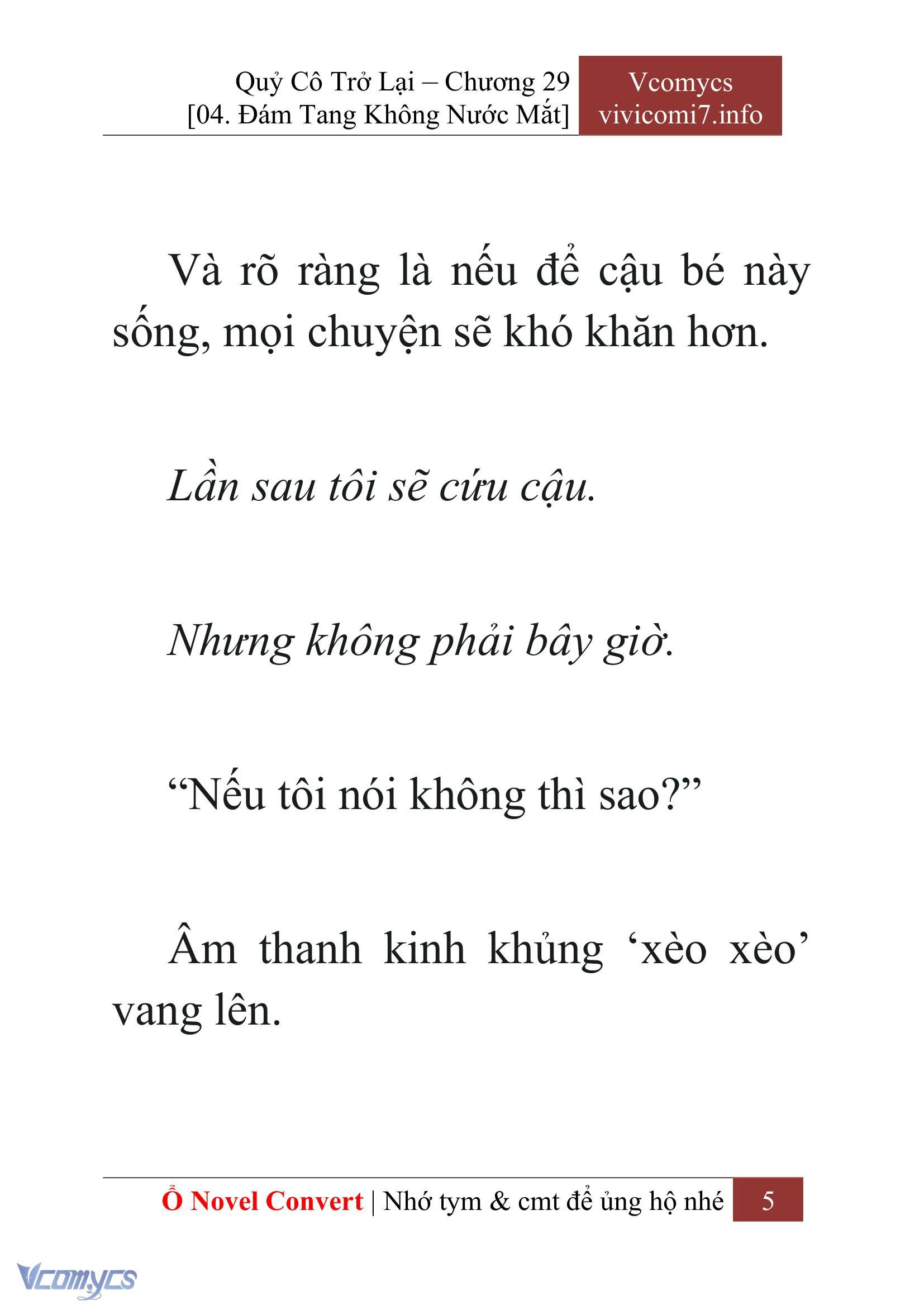 [Novel] Quý Cô Trở Lại Chap 29 - Trang 2