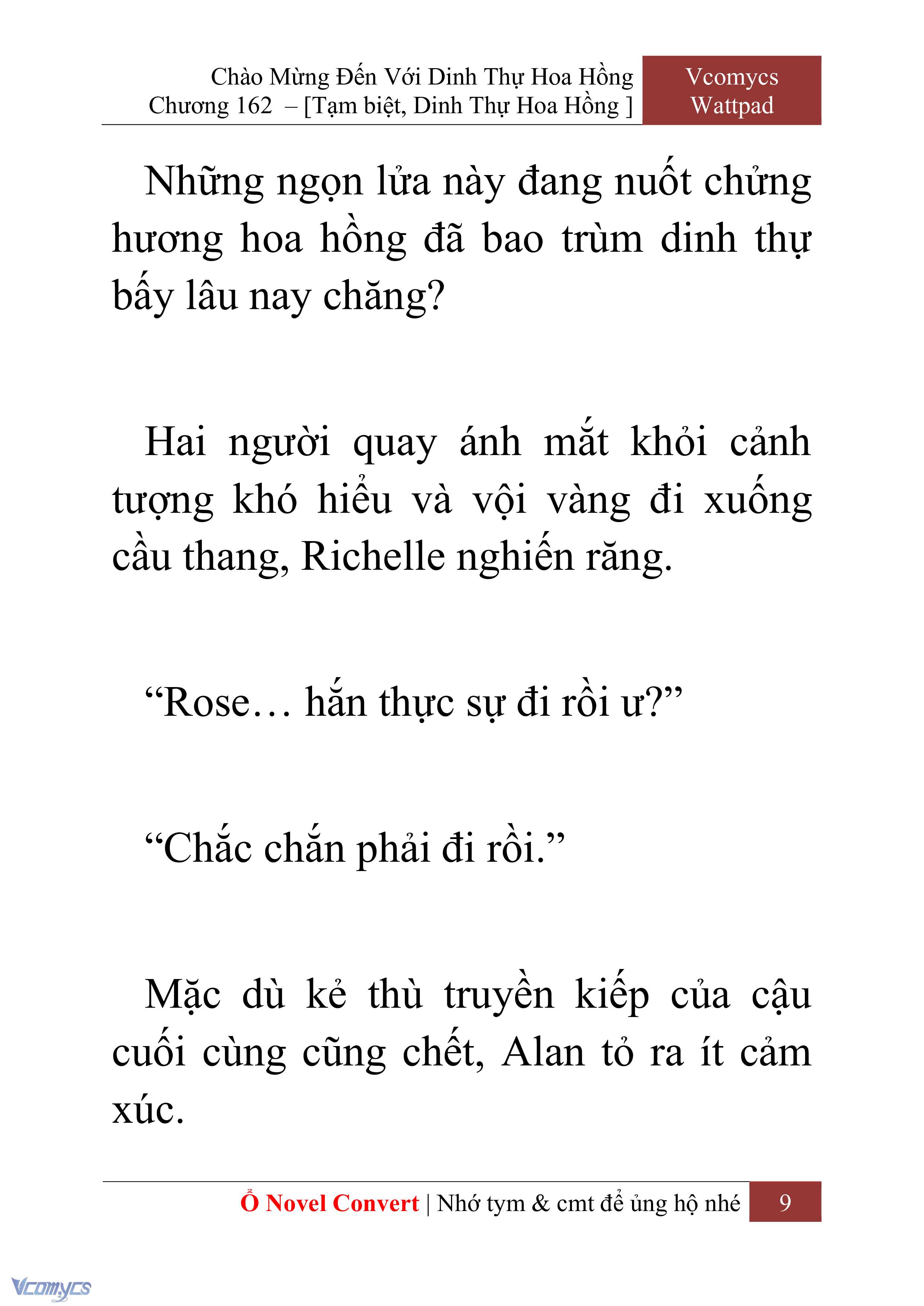 [Novel] Chào Mừng Đến Với Dinh Thự Hoa Hồng Chap 162 - Trang 2