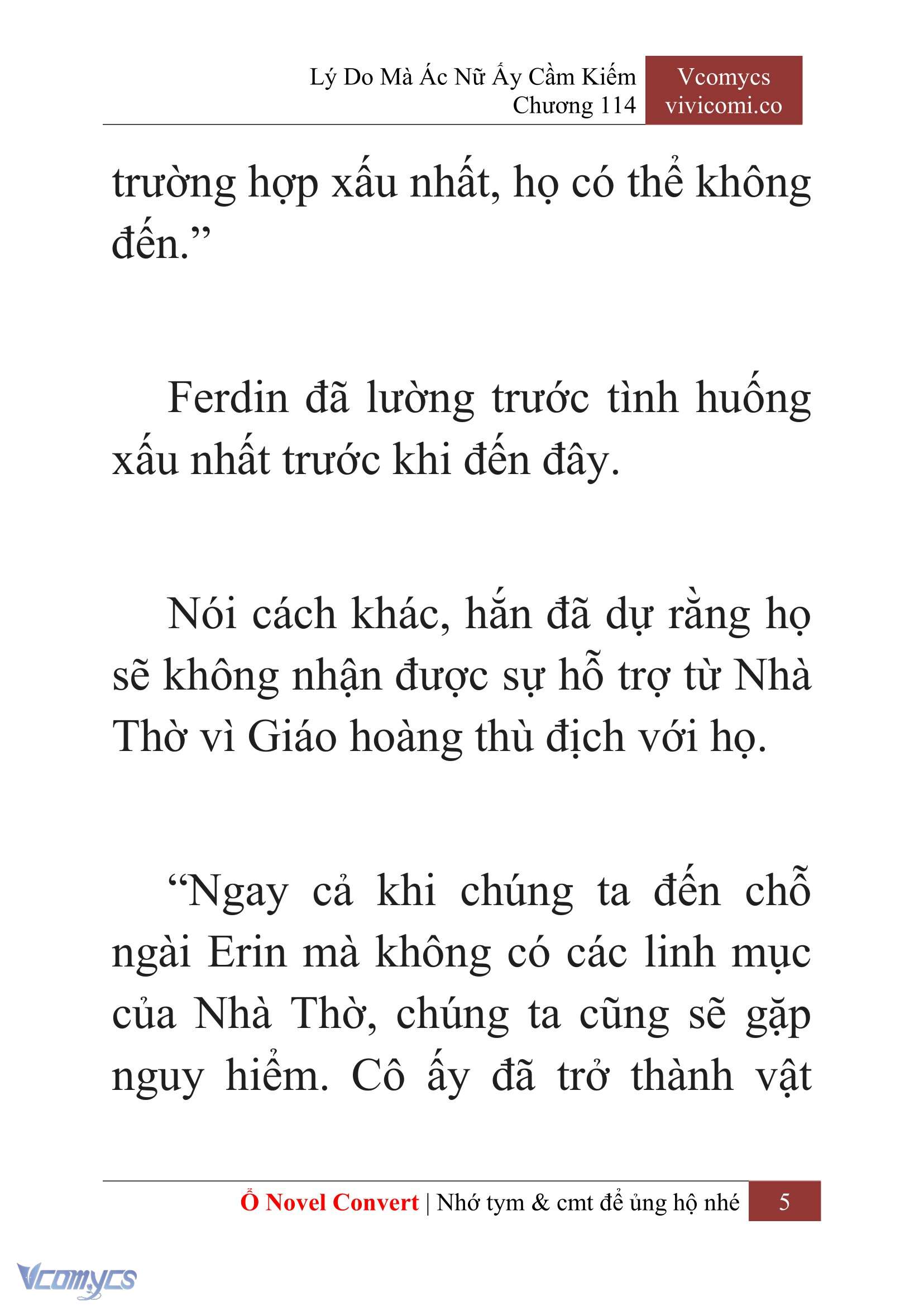 [Novel] Lý Do Mà Ác Nữ Ấy Cầm Kiếm Chap 114 - Next Chap 115