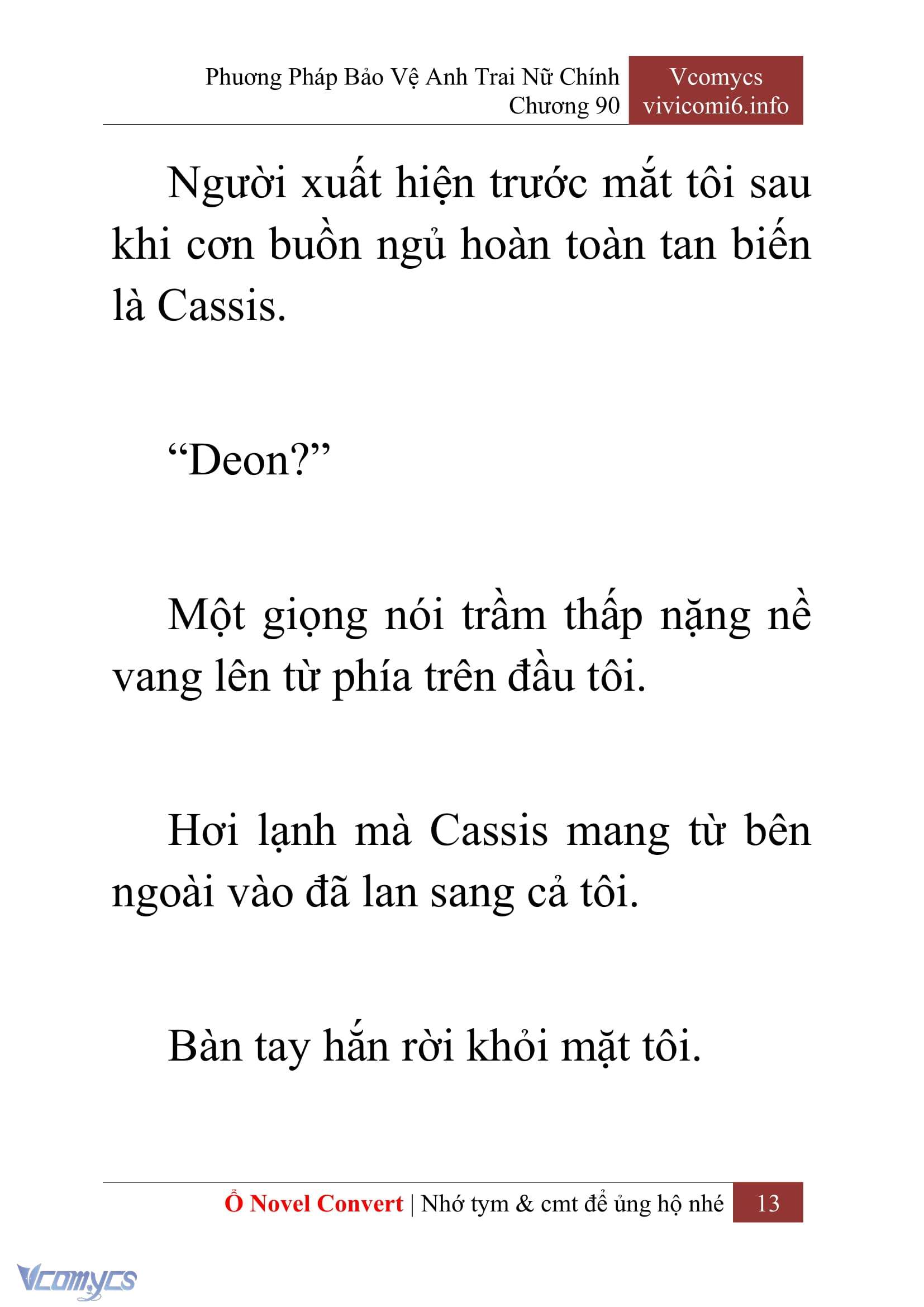 [Novel] Phương Pháp Bảo Vệ Anh Trai Nữ Chính Chap 90 - Trang 2