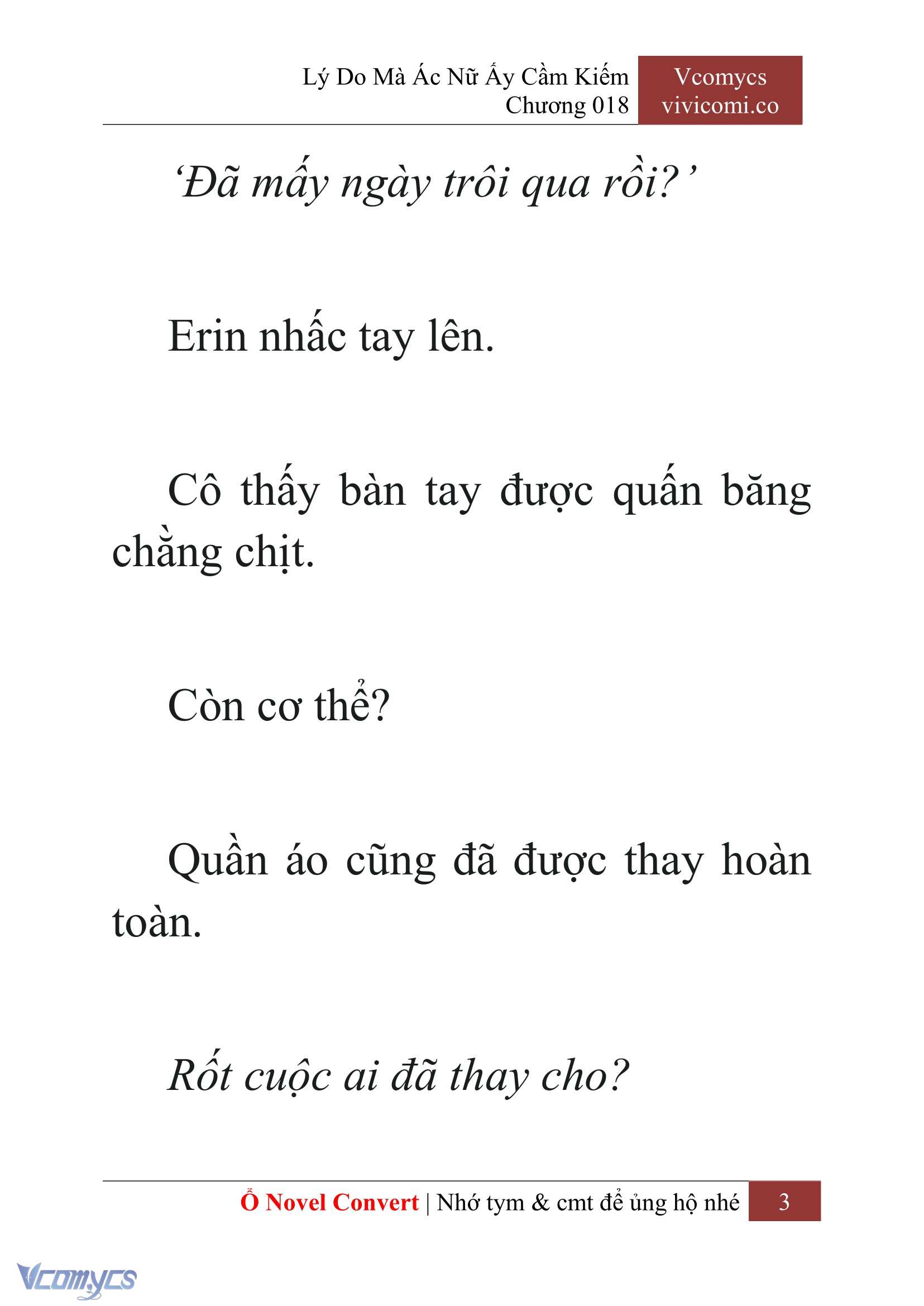 [Novel] Lý Do Mà Ác Nữ Ấy Cầm Kiếm Chap 18 - Next Chap 19