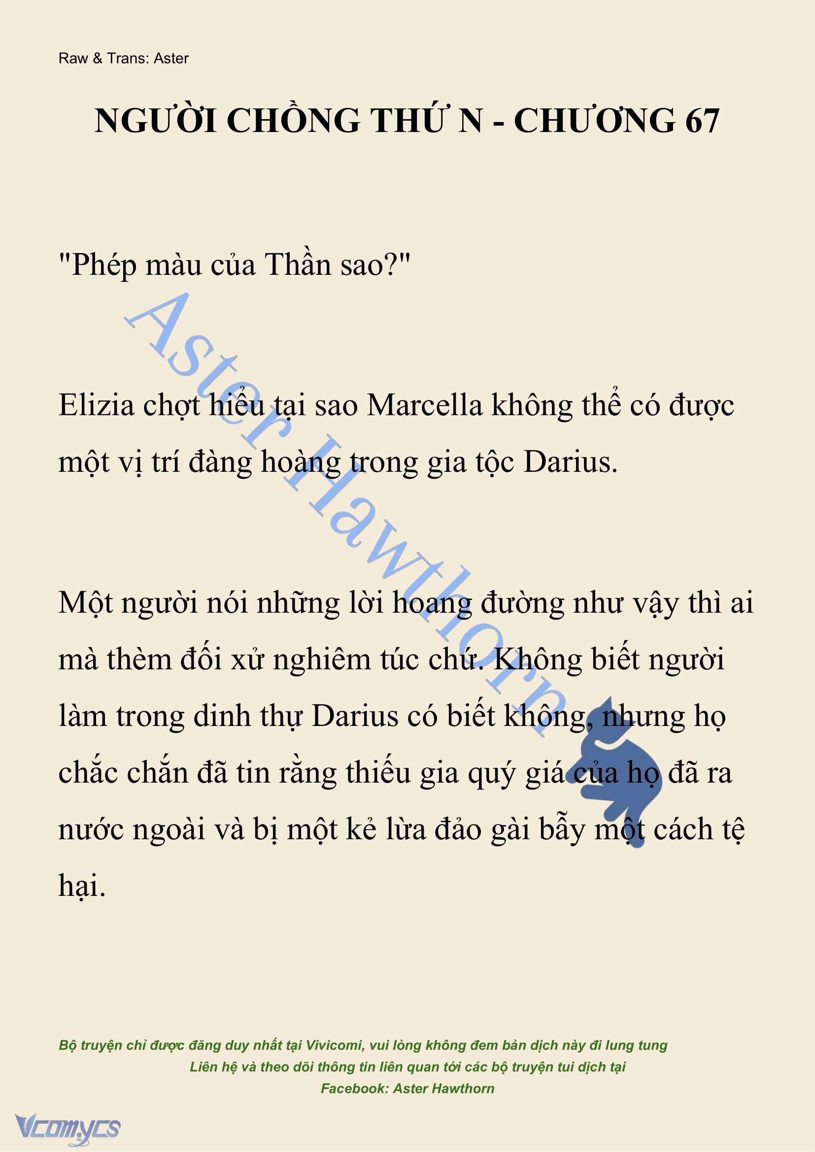 [NOVEL] Người Chồng Thứ N Chap 67 - Trang 2