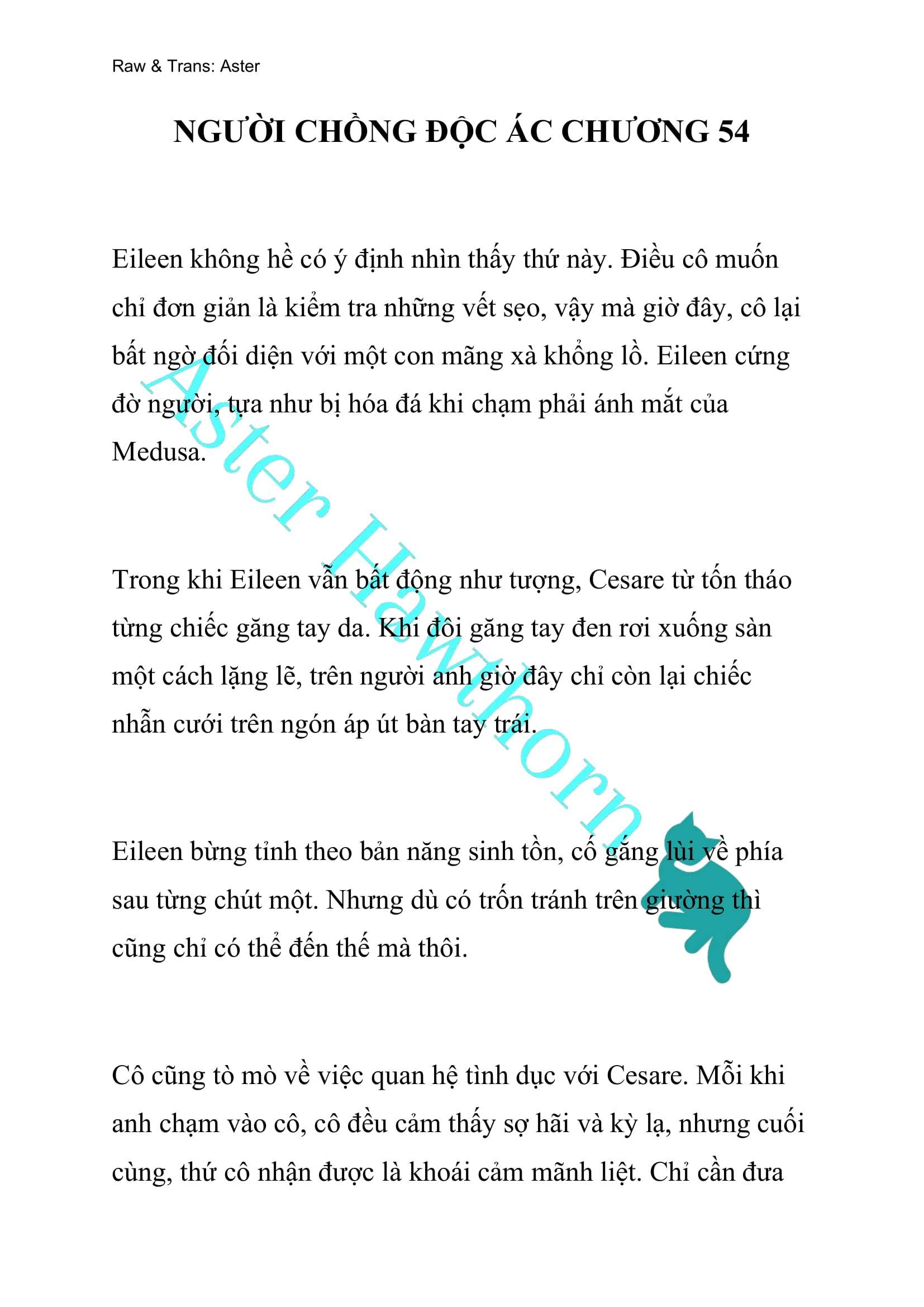 [NOVEL] Người Chồng Độc Ác Chap 54 - Trang 2