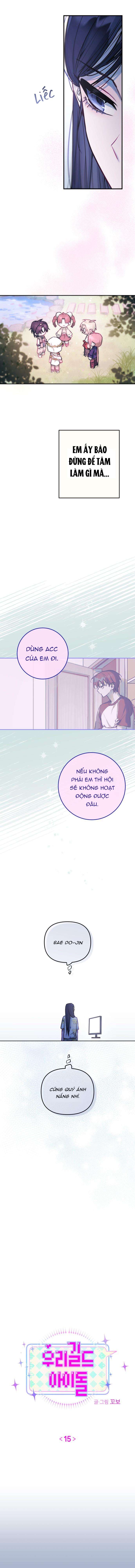 Thần tượng của hội chúng tôi Chap 15 - Trang 2