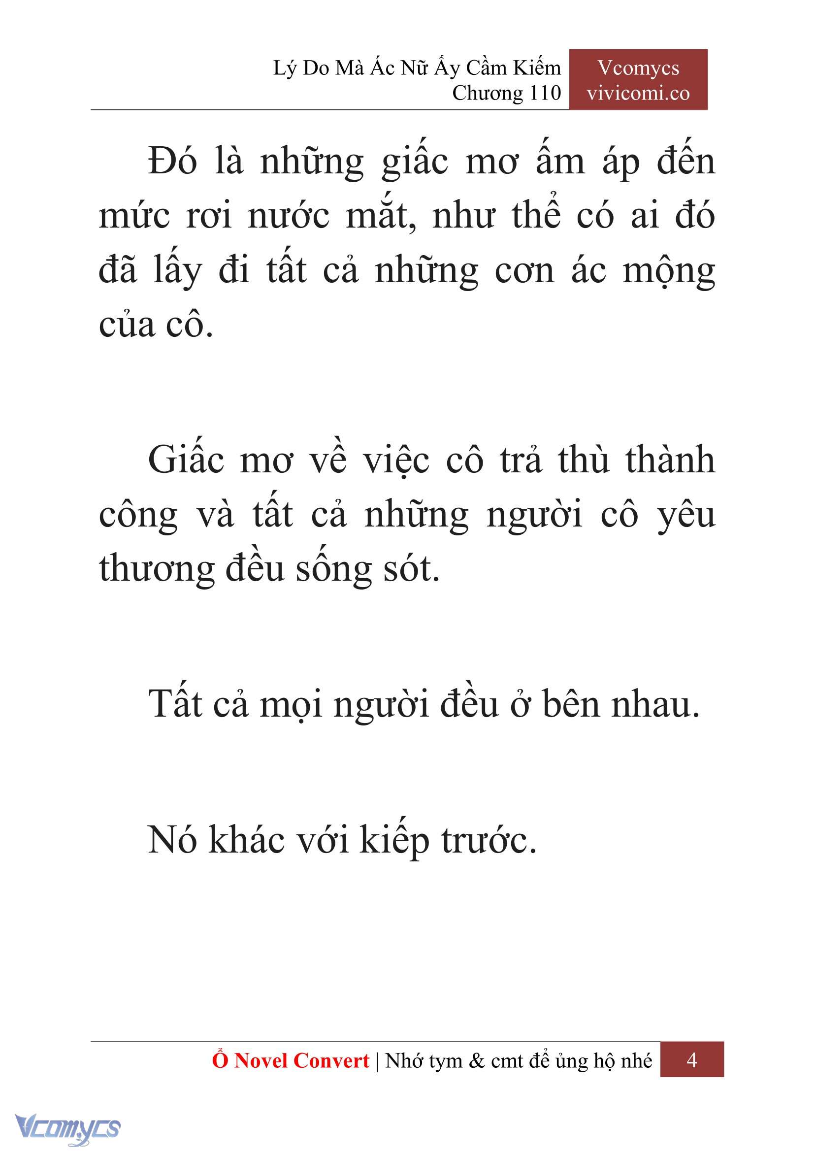 [Novel] Lý Do Mà Ác Nữ Ấy Cầm Kiếm Chap 110 - Next 