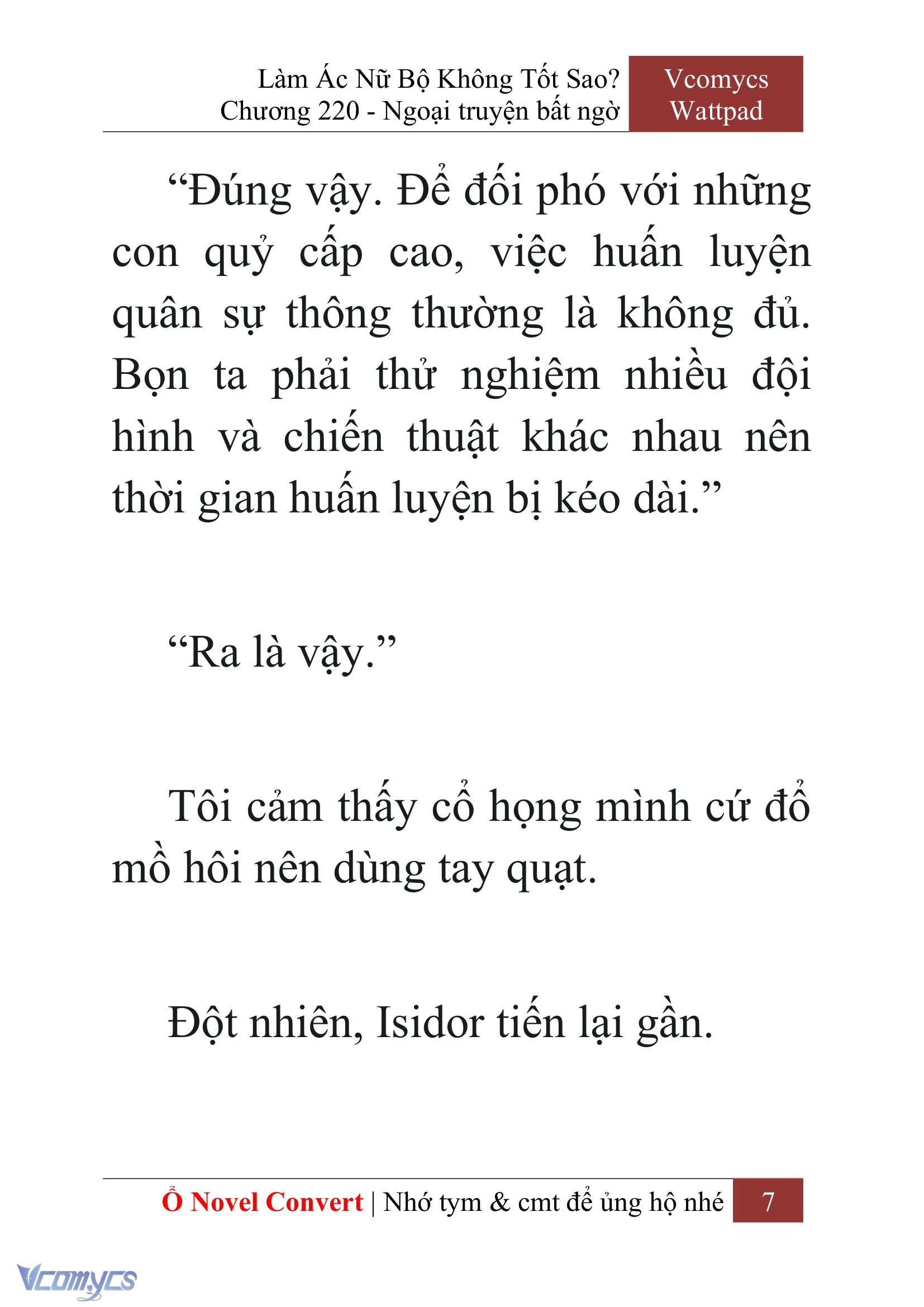 [Novel] Làm Ác Nữ Bộ Không Tốt Sao? Chap 220 - Trang 2
