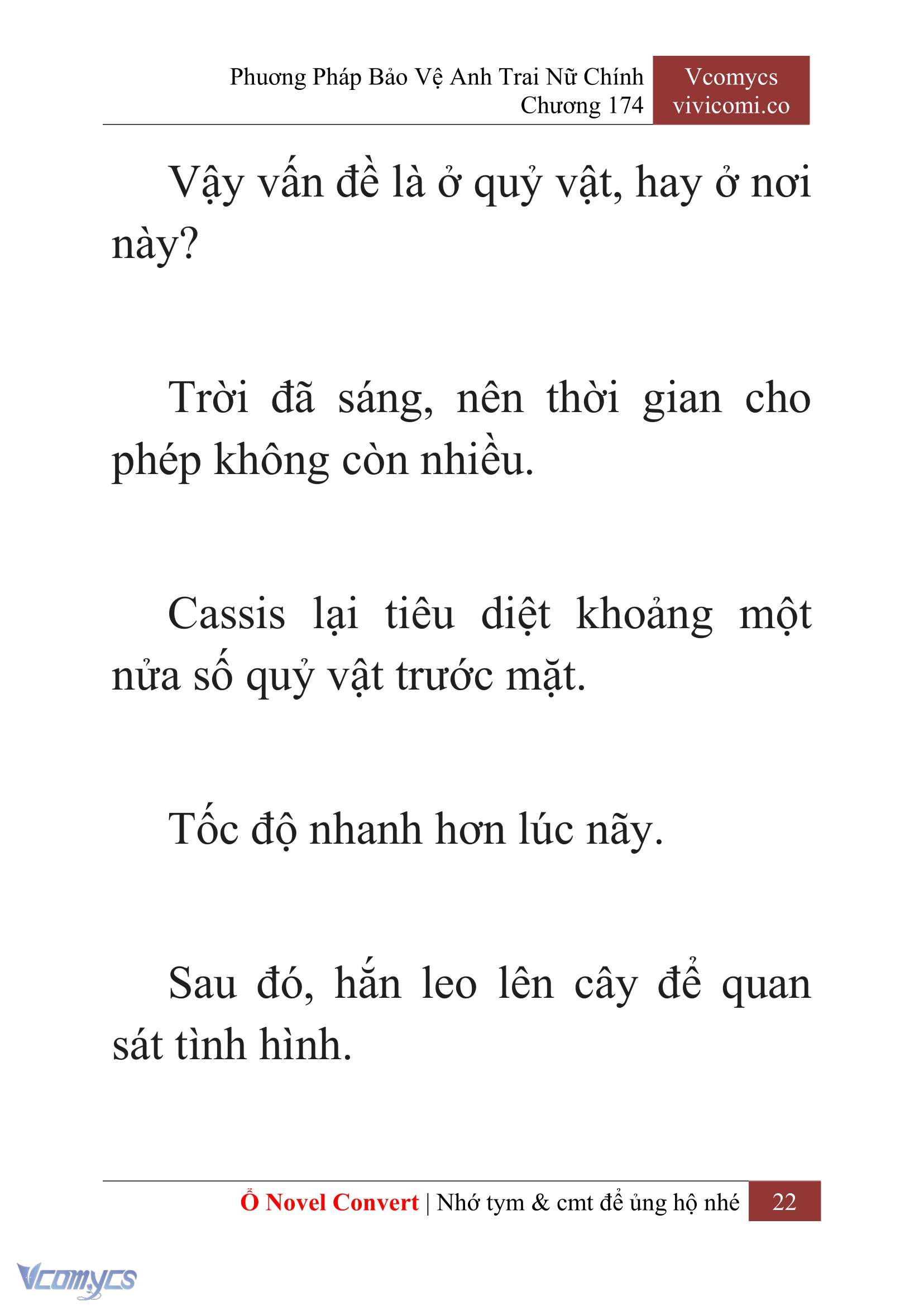 [Novel] Phương Pháp Bảo Vệ Anh Trai Nữ Chính Chap 174 - Next 