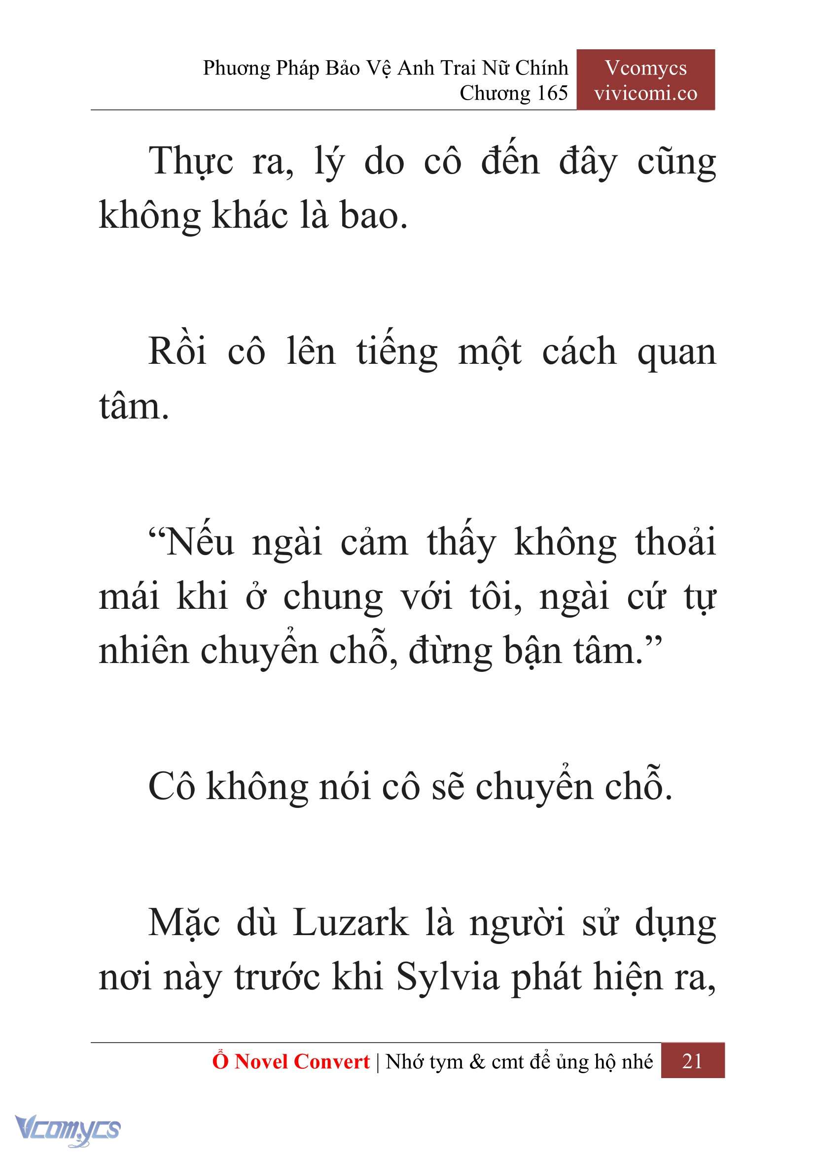[Novel] Phương Pháp Bảo Vệ Anh Trai Nữ Chính Chap 165 - Trang 2