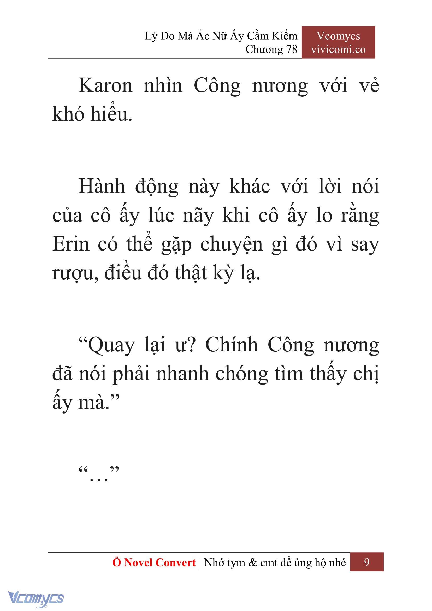 [Novel] Lý Do Mà Ác Nữ Ấy Cầm Kiếm Chap 78 - Trang 2