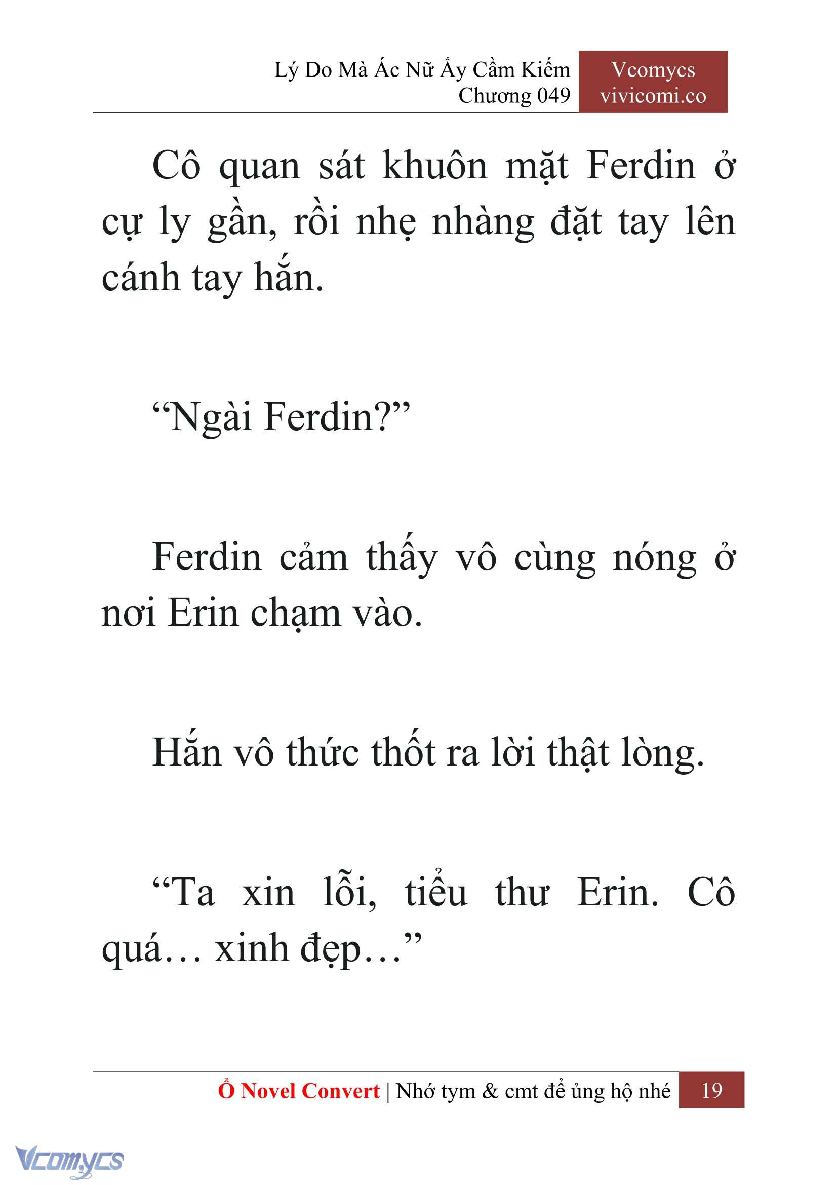 [Novel] Lý Do Mà Ác Nữ Ấy Cầm Kiếm Chap 49 - Next Chap 50