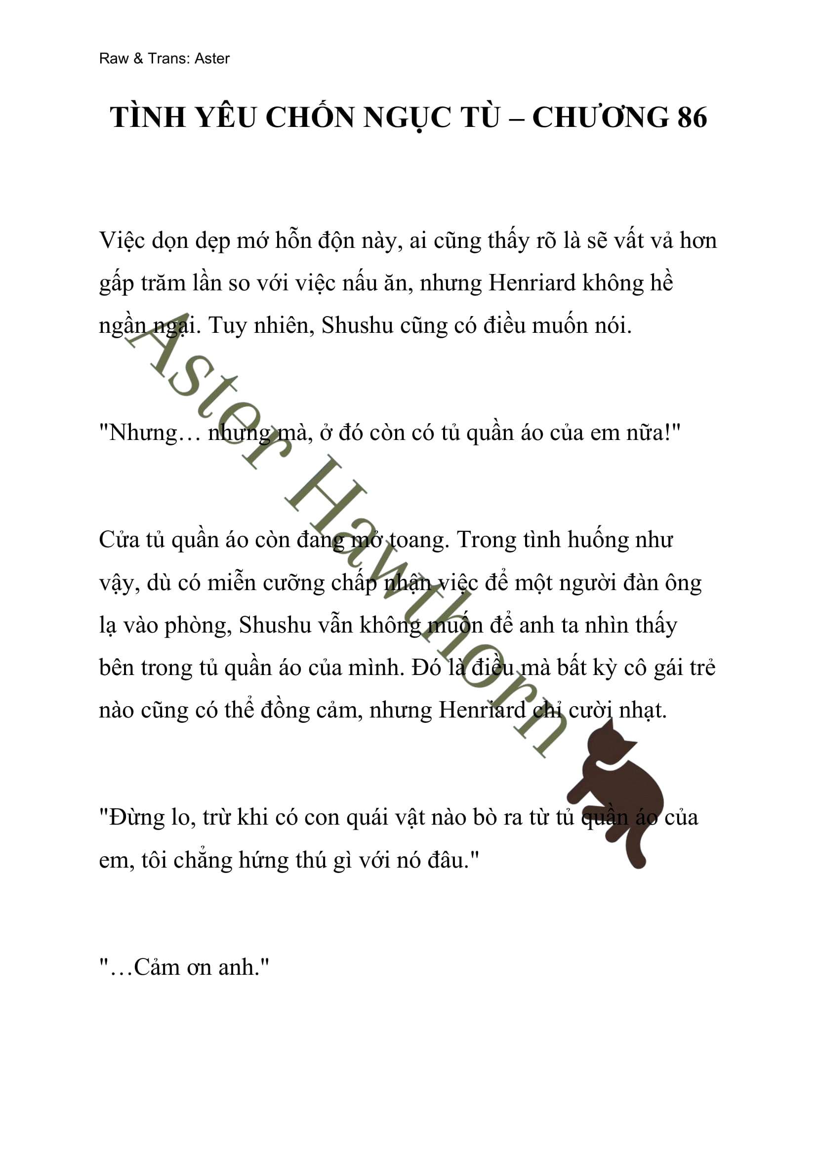 [NOVEL] Tình Yêu Chốn Ngục Tù Chap 86 - Next Chap 87