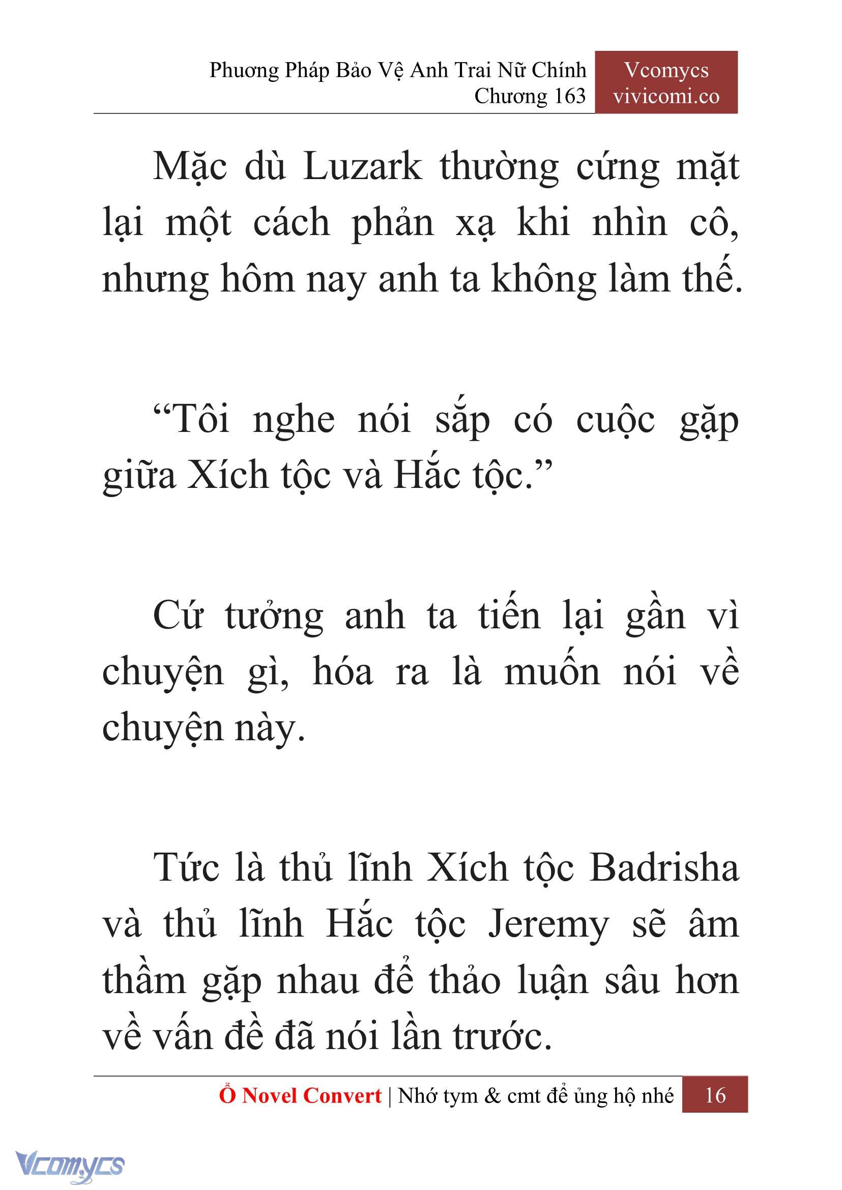 [Novel] Phương Pháp Bảo Vệ Anh Trai Nữ Chính Chap 163 - Trang 2
