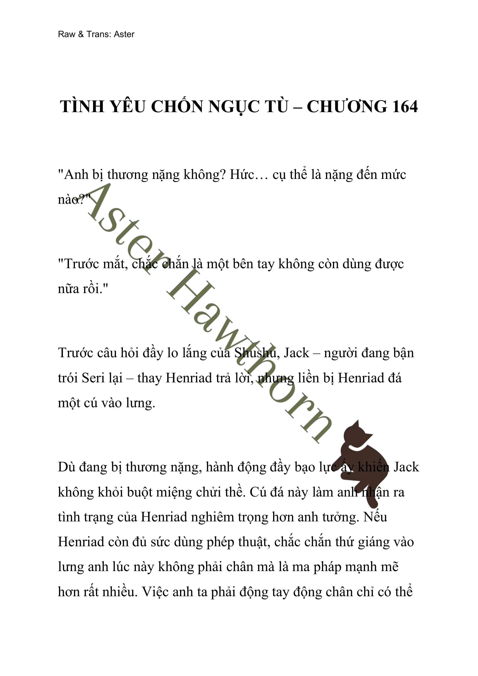 [NOVEL] Tình Yêu Chốn Ngục Tù Chap 164 - Trang 2