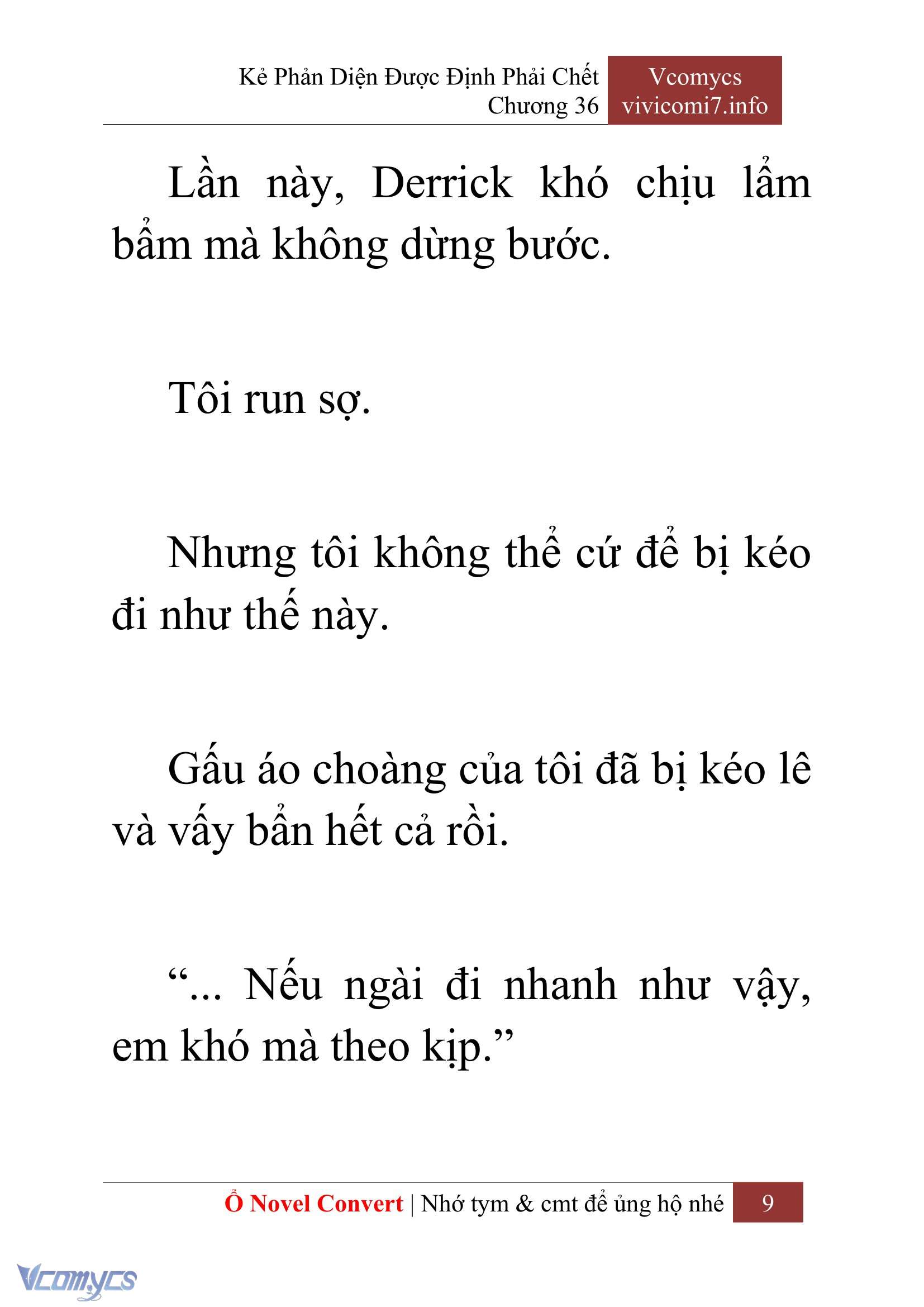 [Novel] Kẻ Phản Diện Được Định Phải Chết Chap 36 - Trang 2