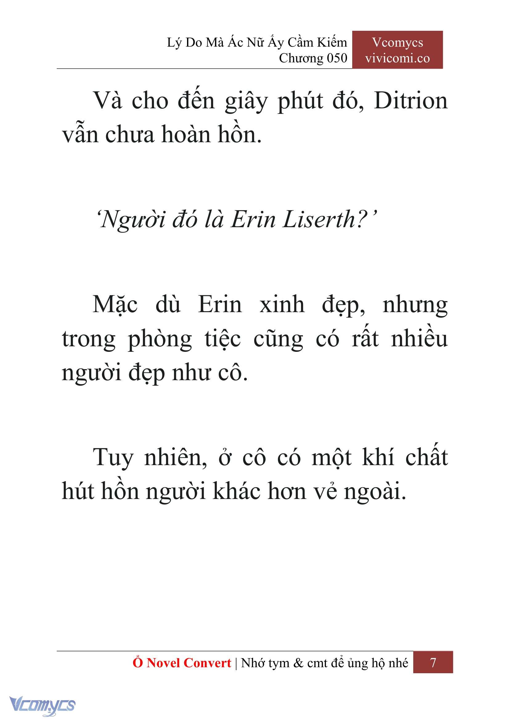 [Novel] Lý Do Mà Ác Nữ Ấy Cầm Kiếm Chap 50 - Next 