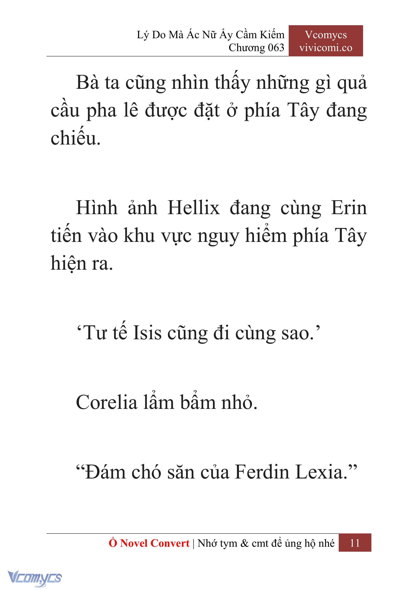 [Novel] Lý Do Mà Ác Nữ Ấy Cầm Kiếm Chap 63 - Trang 2