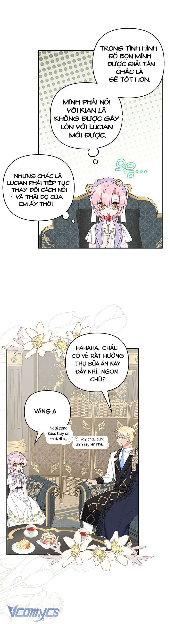 Tôi đã trở thành con gái út của công tước phản diện Chapter 36 - Trang 3