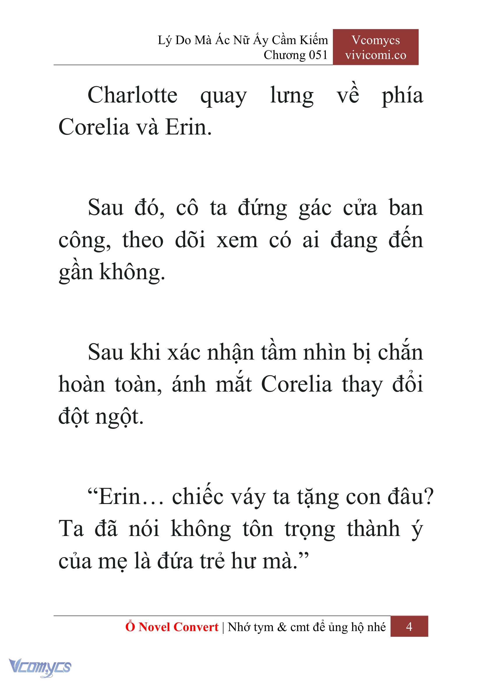 [Novel] Lý Do Mà Ác Nữ Ấy Cầm Kiếm Chap 51 - Trang 2
