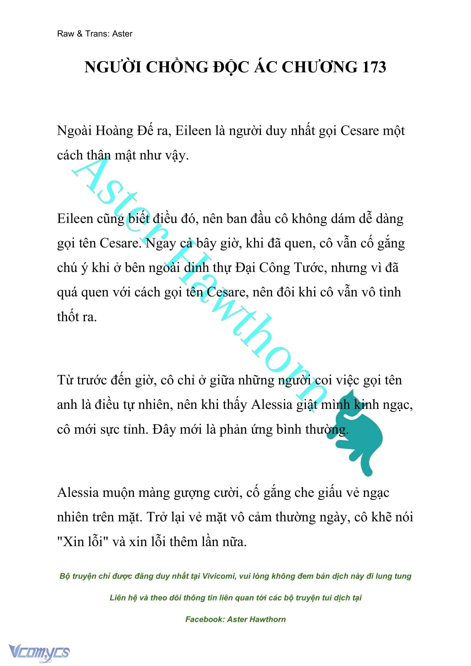 [NOVEL] Người Chồng Độc Ác Chap 173 - Next Chap 174