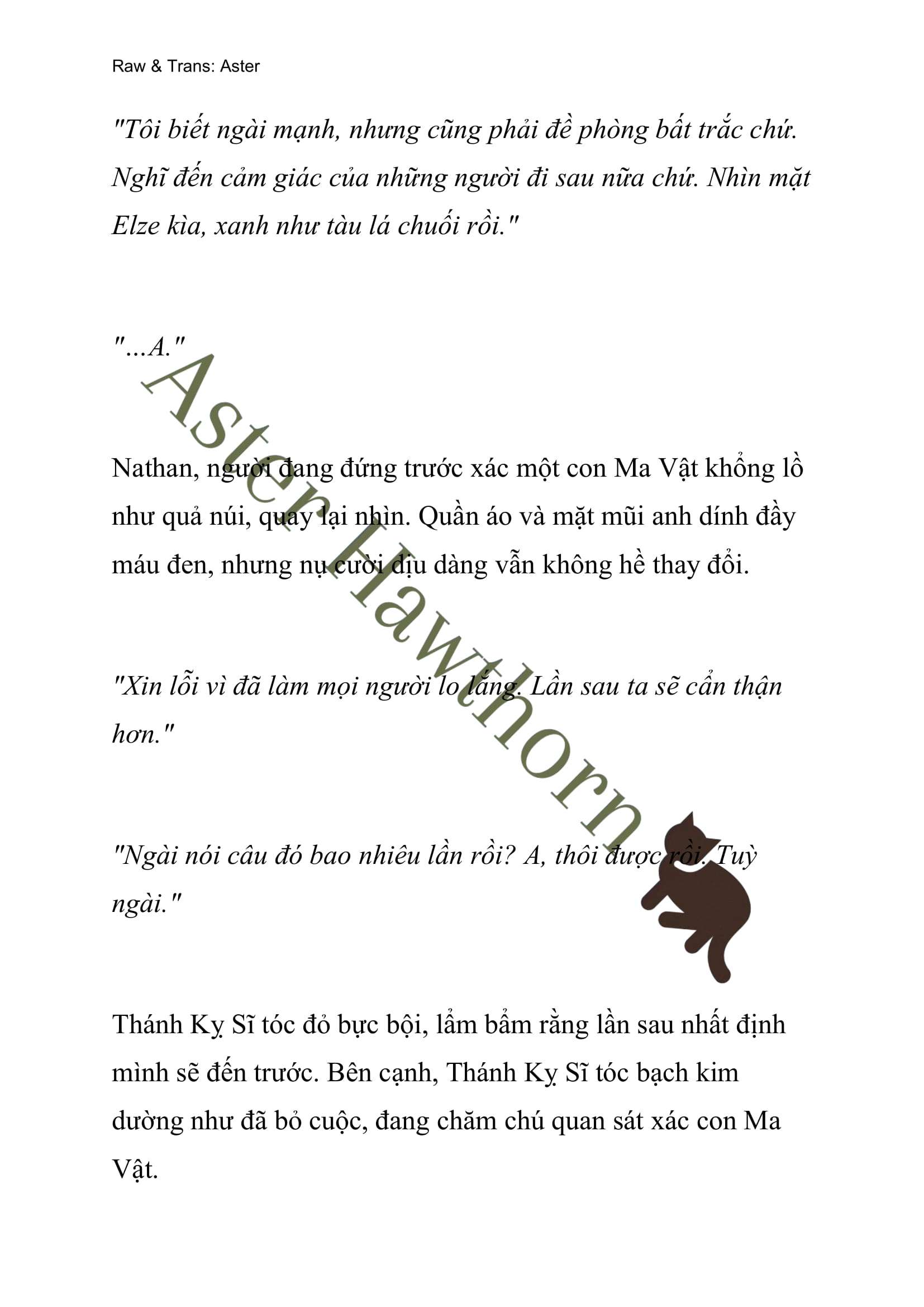 [NOVEL] Anh Hùng Khao Khát Sự Sa Ngã Của Thánh Nữ Chap 7 - Trang 2