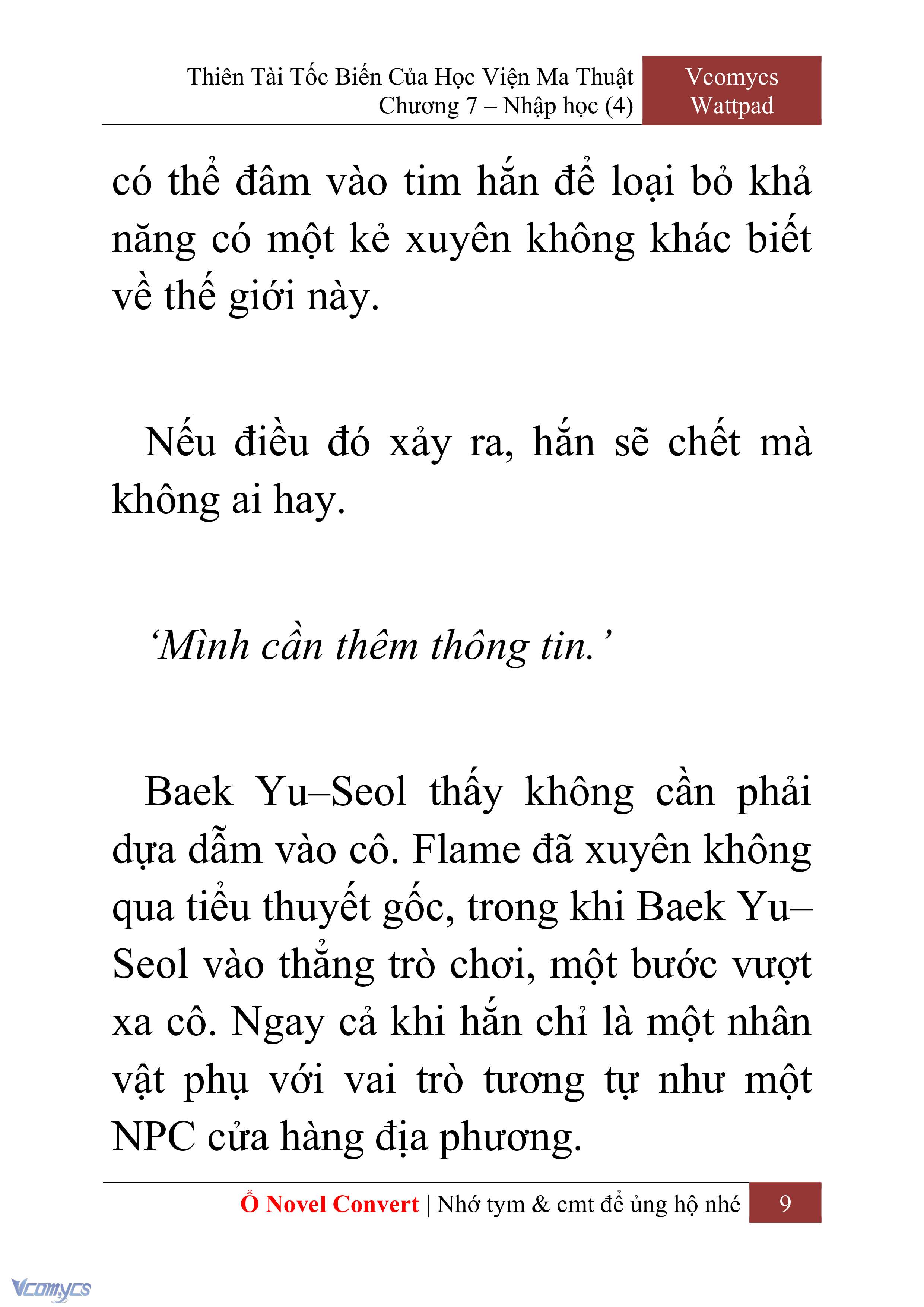 [Novel] Thiên Tài Tốc Biến Của Học Viện Ma Thuật Chap 7 - Trang 2