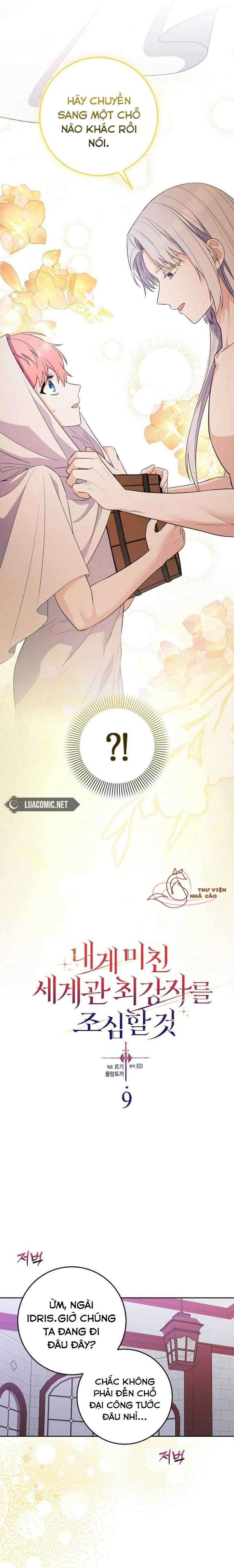 [END SS1] Hãy Cẩn Thận Với Người Đàn Ông Mạnh Nhất Đang Mê Muội Tôi Chap 9 - Trang 2