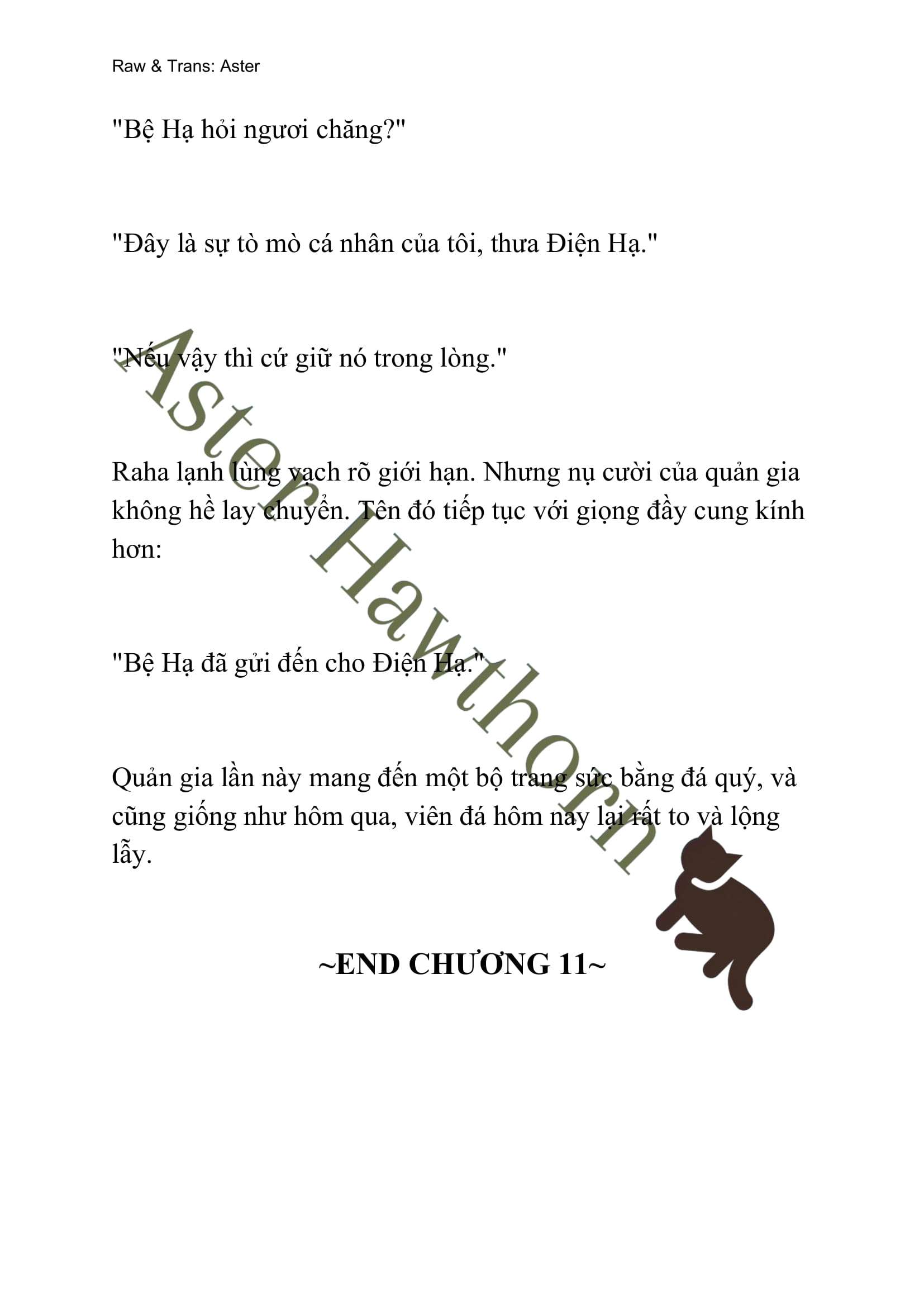 [NOVEL] Búp Bê Trong Phòng Ngủ Của Công Chúa Chap 11 - Trang 2