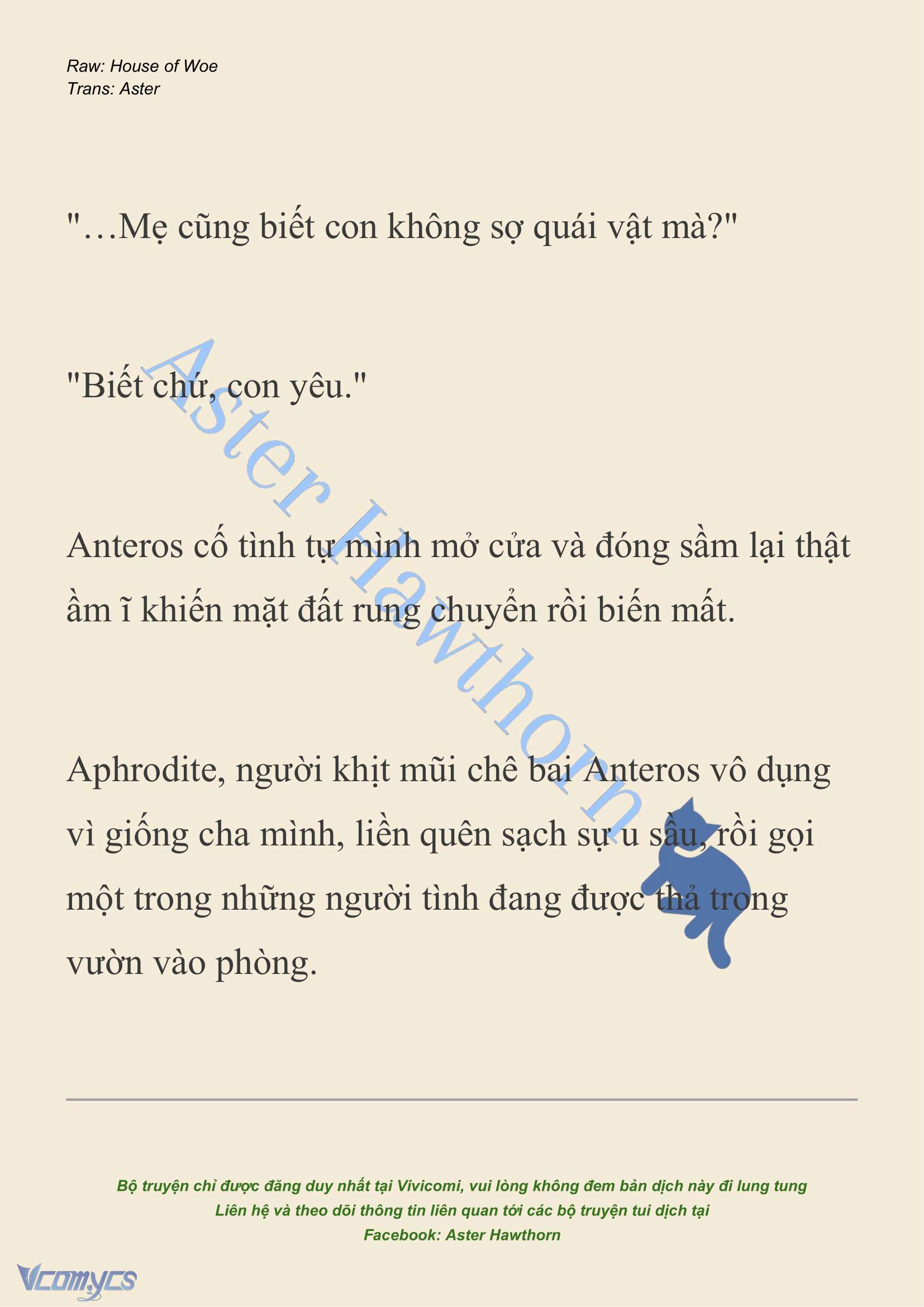 [NOVEL] Dành Cho Các Nữ Thần: Dành cho Psyche Chap 9 - Trang 2