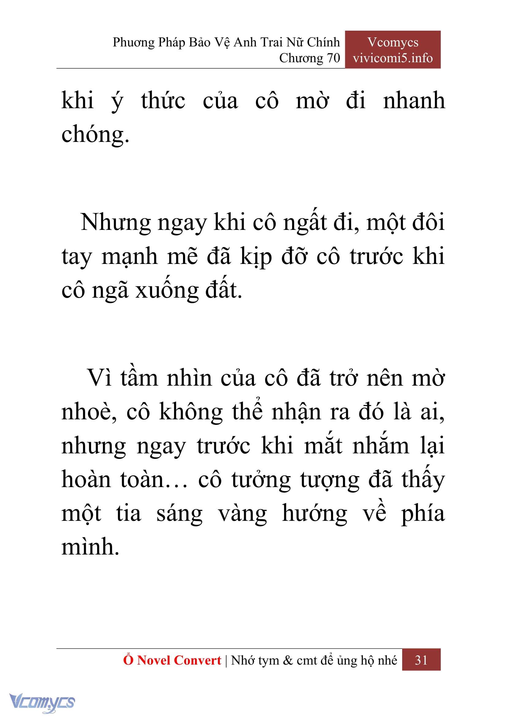 [Novel] Phương Pháp Bảo Vệ Anh Trai Nữ Chính Chap 70 - Trang 2