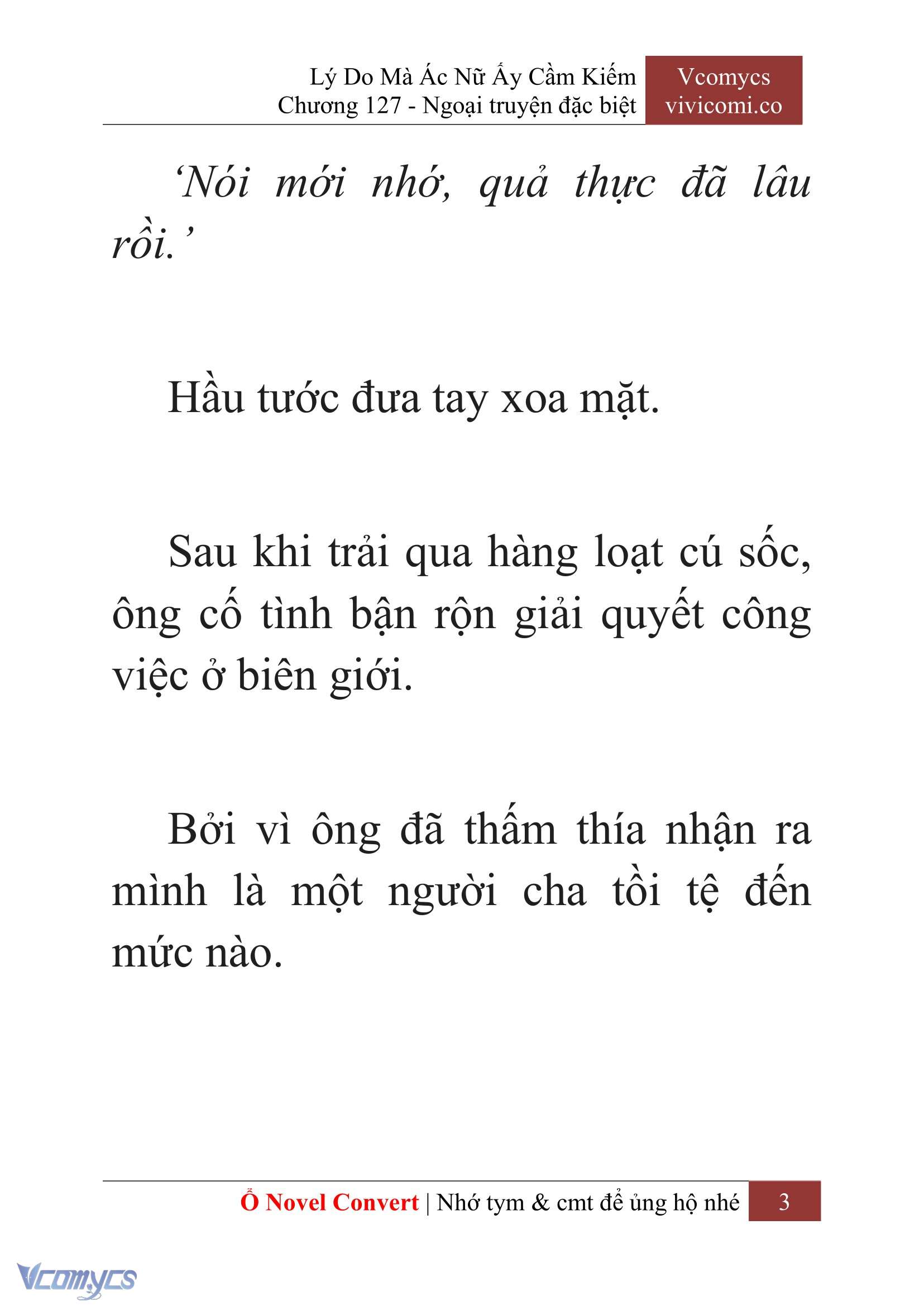 [Novel] Lý Do Mà Ác Nữ Ấy Cầm Kiếm Chap 127 - Trang 2