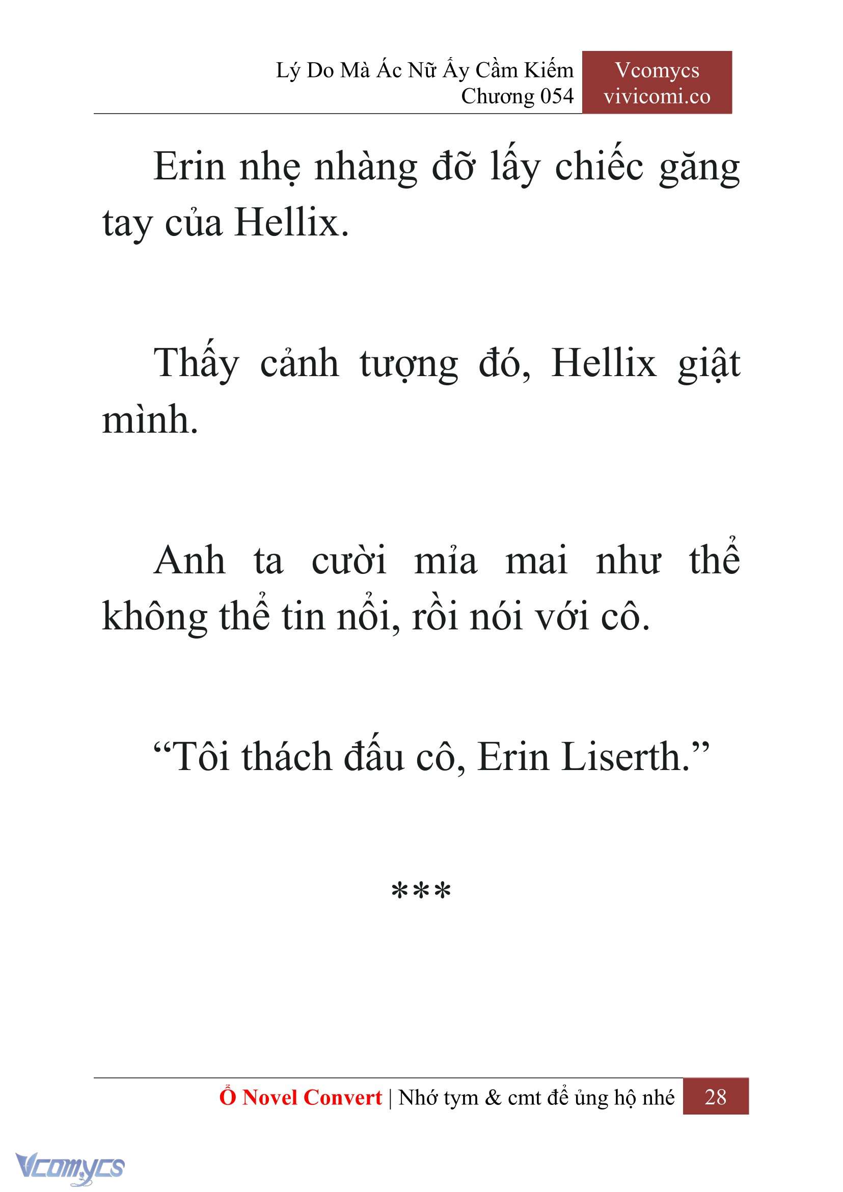 [Novel] Lý Do Mà Ác Nữ Ấy Cầm Kiếm Chap 54 - Trang 2