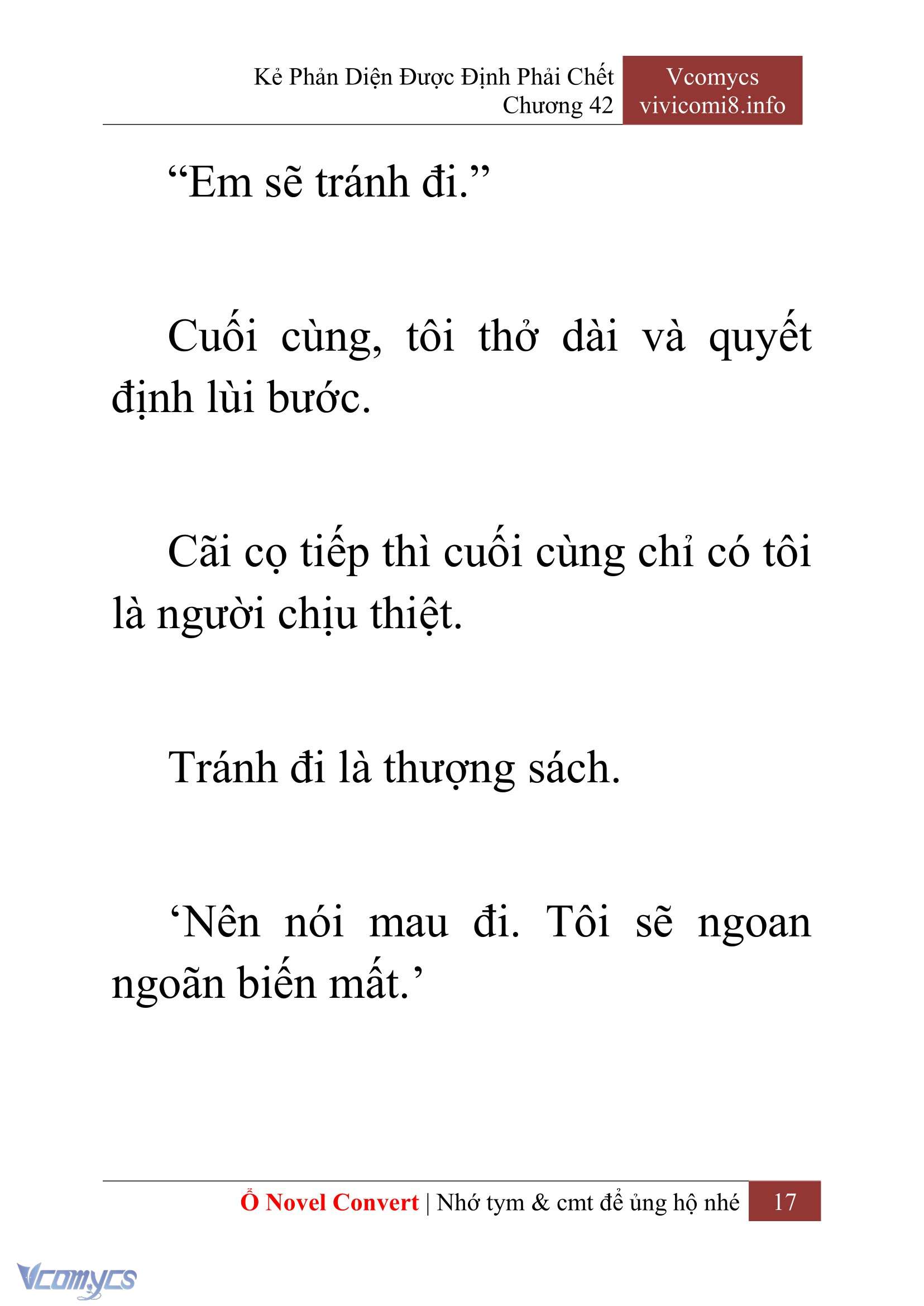 [Novel] Kẻ Phản Diện Được Định Phải Chết Chap 42 - Trang 2
