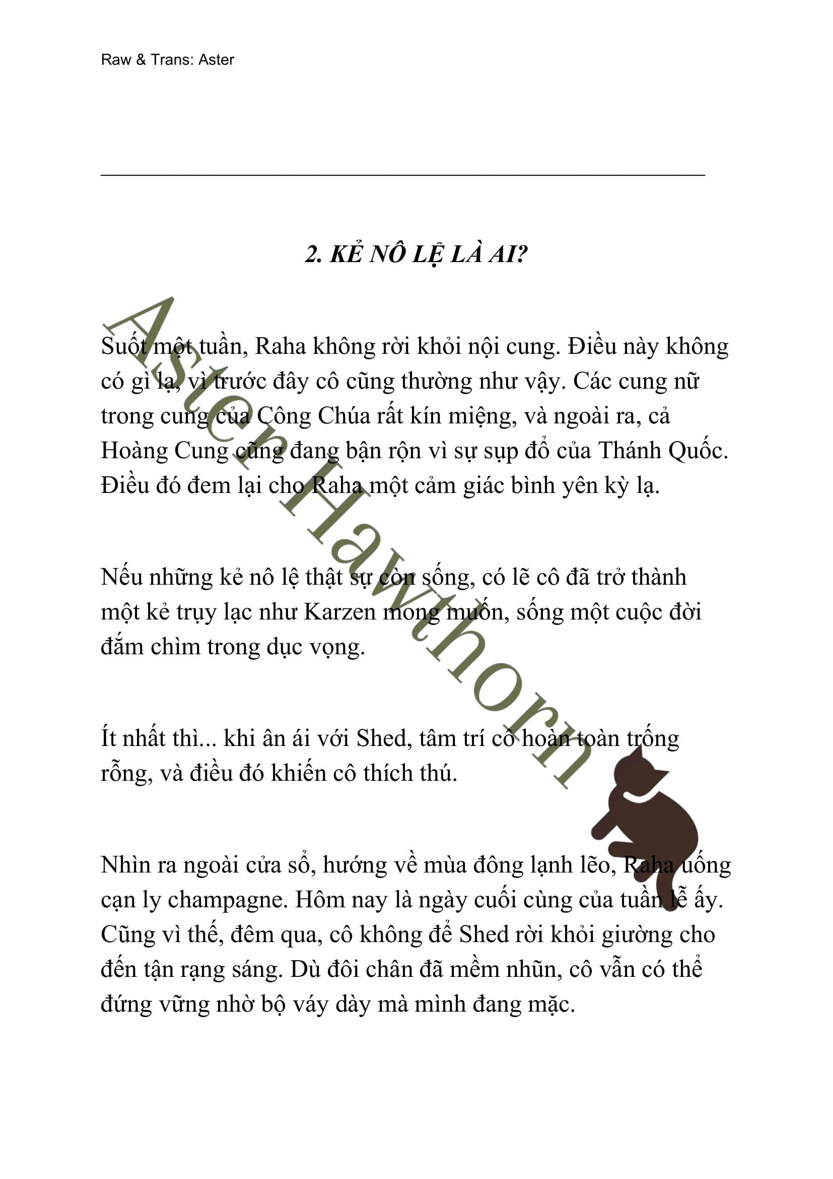 [NOVEL] Búp Bê Trong Phòng Ngủ Của Công Chúa Chap 17 - Trang 2