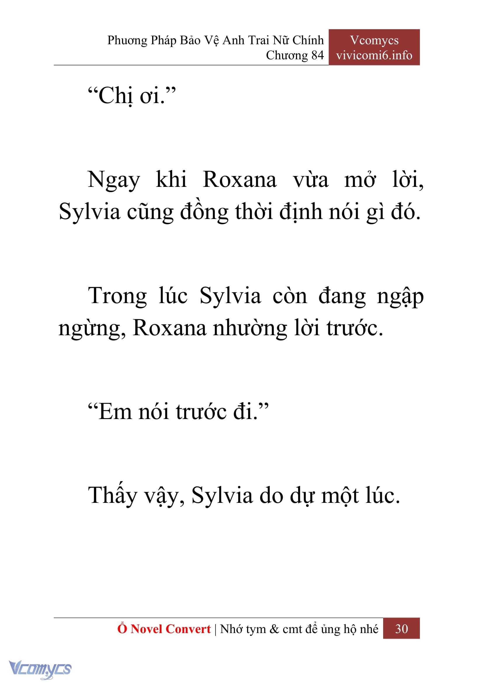 [Novel] Phương Pháp Bảo Vệ Anh Trai Nữ Chính Chap 84 - Trang 2