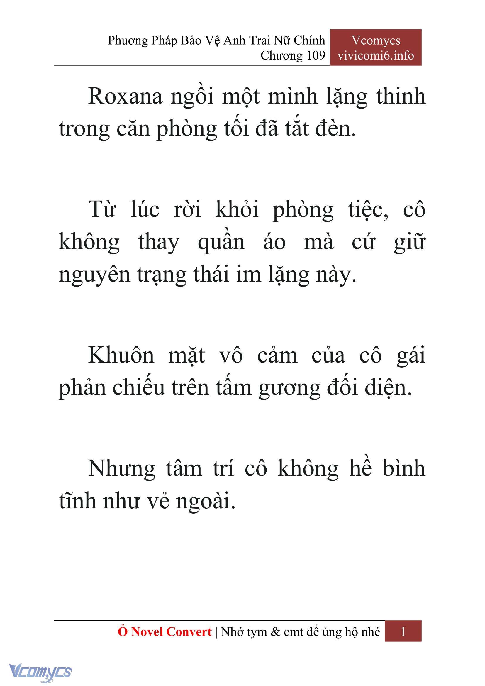 [Novel] Phương Pháp Bảo Vệ Anh Trai Nữ Chính Chap 109 - Trang 2