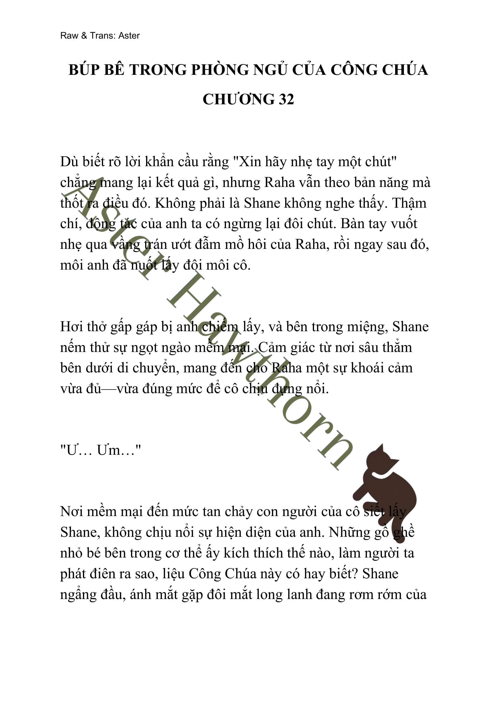 [NOVEL] Búp Bê Trong Phòng Ngủ Của Công Chúa Chap 32 - Next Chap 33