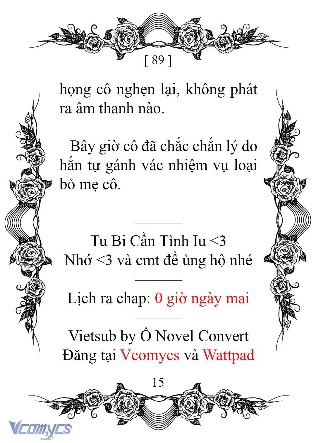 [Novel] Chào Mừng Đến Với Dinh Thự Hoa Hồng Chap 89 - Trang 2