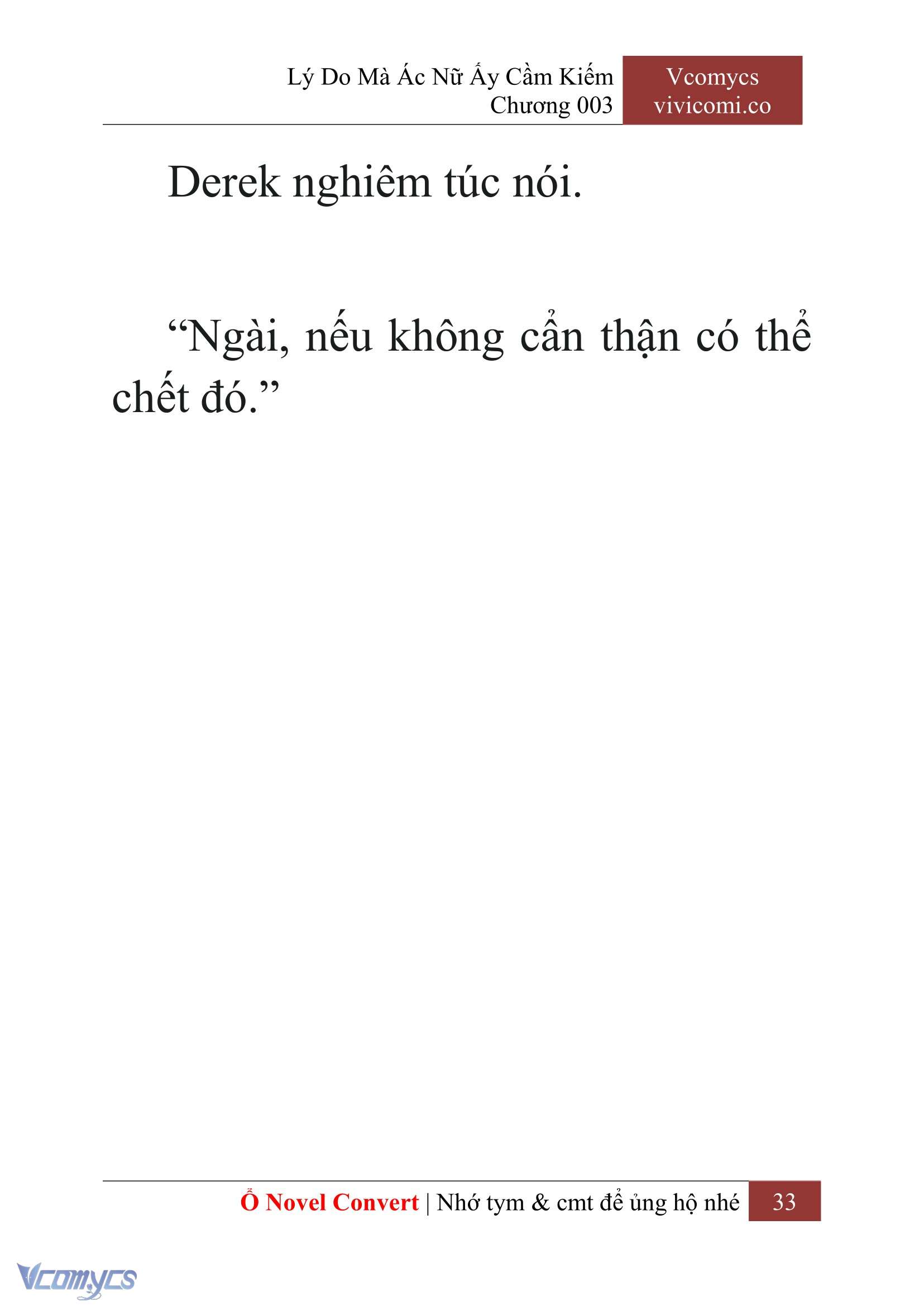 [Novel] Lý Do Mà Ác Nữ Ấy Cầm Kiếm Chap 3 - Trang 2