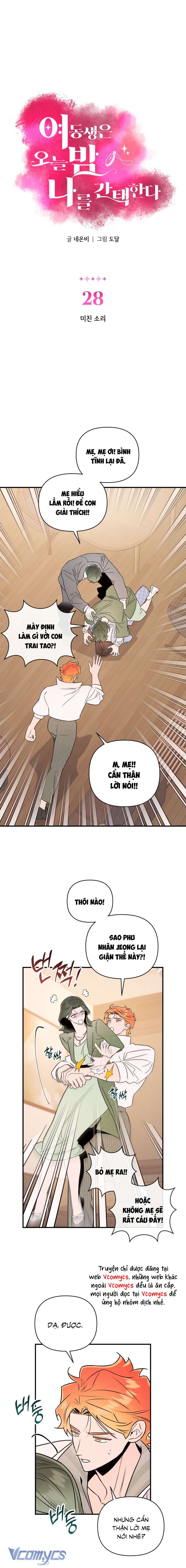 Tối Nay Tôi Là Người Được Cô Ấy Chọn Chap 28 - Trang 3