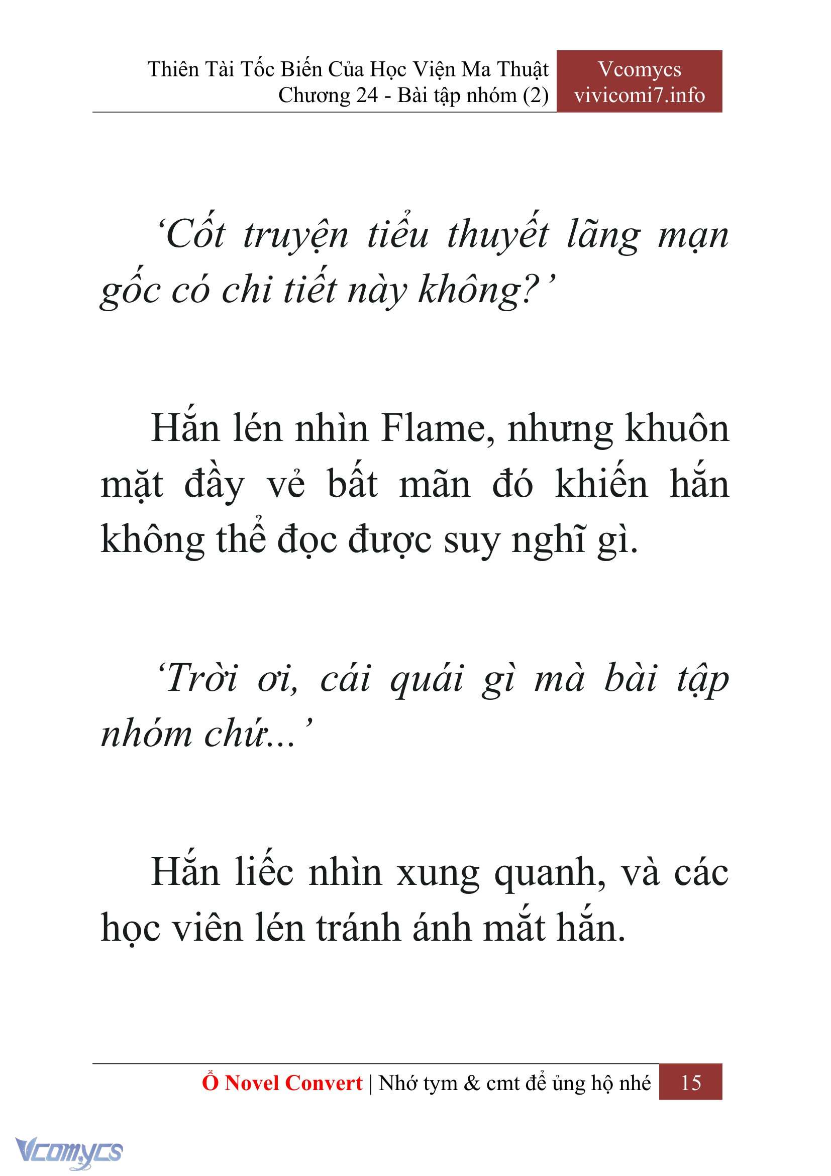 [Novel] Thiên Tài Tốc Biến Của Học Viện Ma Thuật Chap 24 - Trang 2