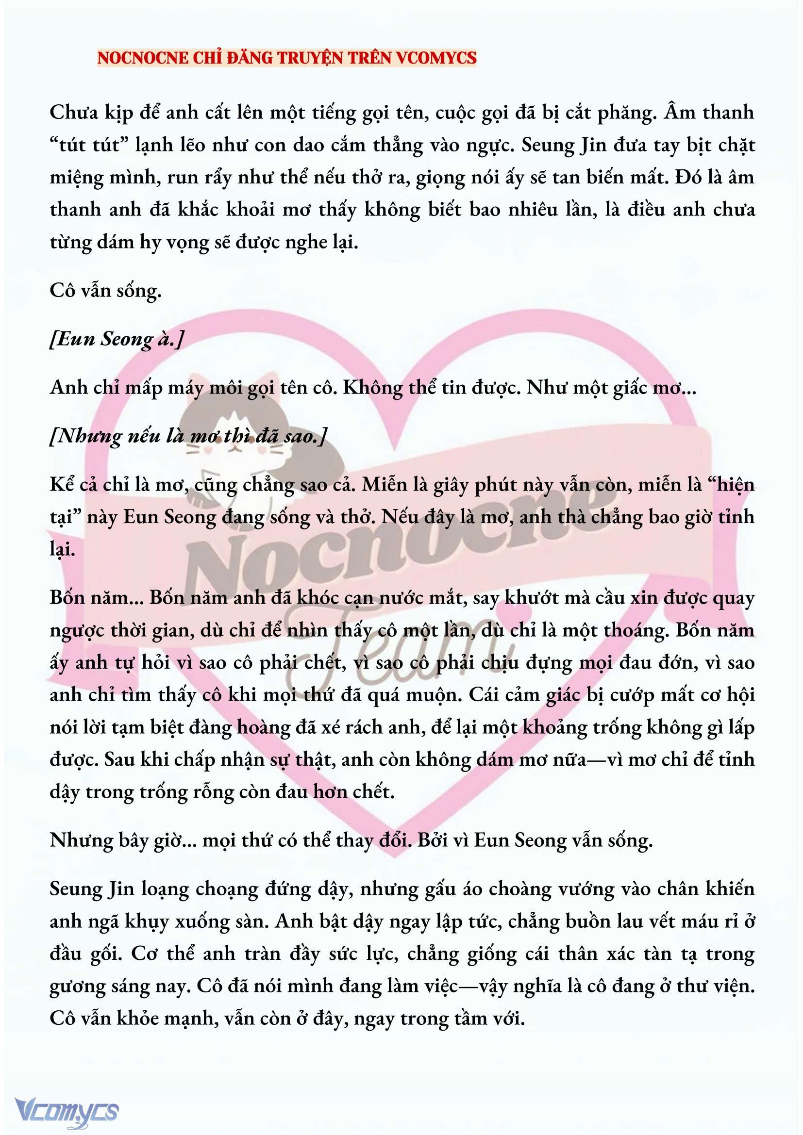 [NOVEL] CHÚNG TA KẾT THÚC VÀO MÙA THU Chap 62 - Next Chap 63