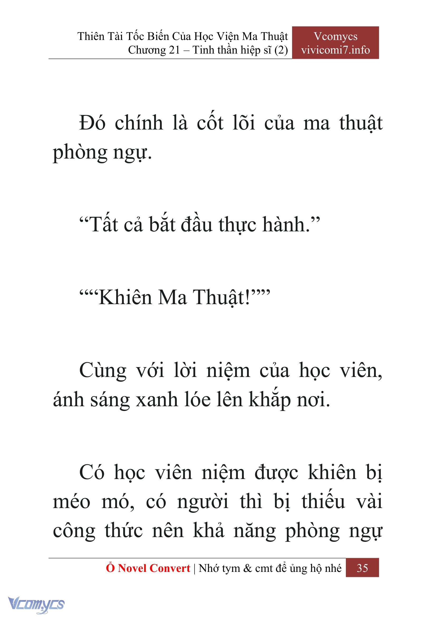 [Novel] Thiên Tài Tốc Biến Của Học Viện Ma Thuật Chap 21 - Trang 2