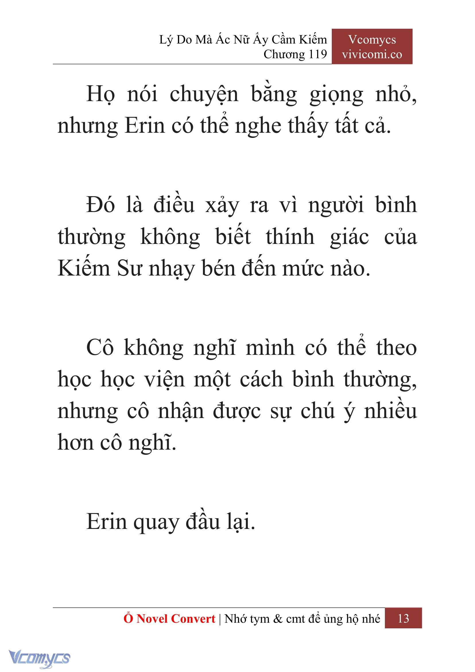[Novel] Lý Do Mà Ác Nữ Ấy Cầm Kiếm Chap 119 - Trang 2