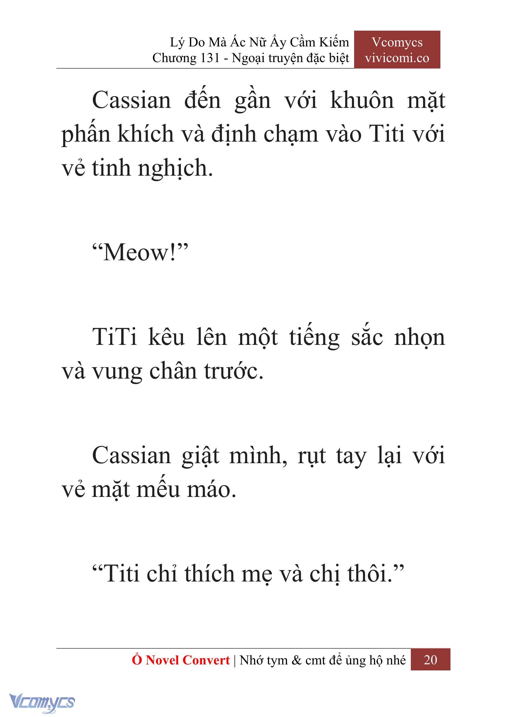 [Novel] Lý Do Mà Ác Nữ Ấy Cầm Kiếm Chap 131 - Trang 2