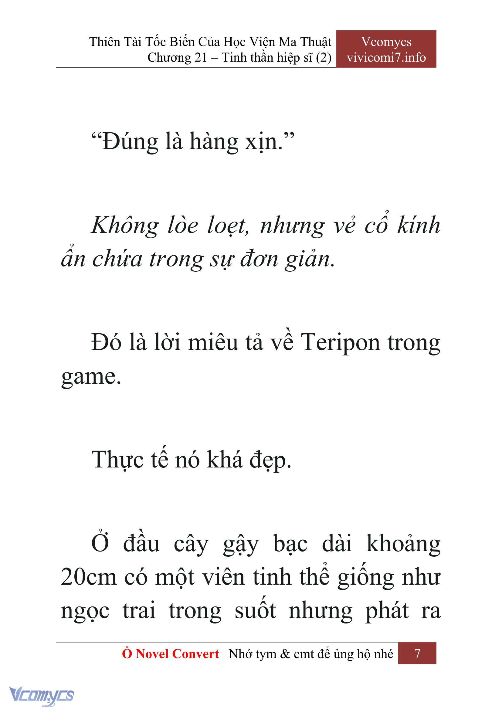 [Novel] Thiên Tài Tốc Biến Của Học Viện Ma Thuật Chap 21 - Trang 2
