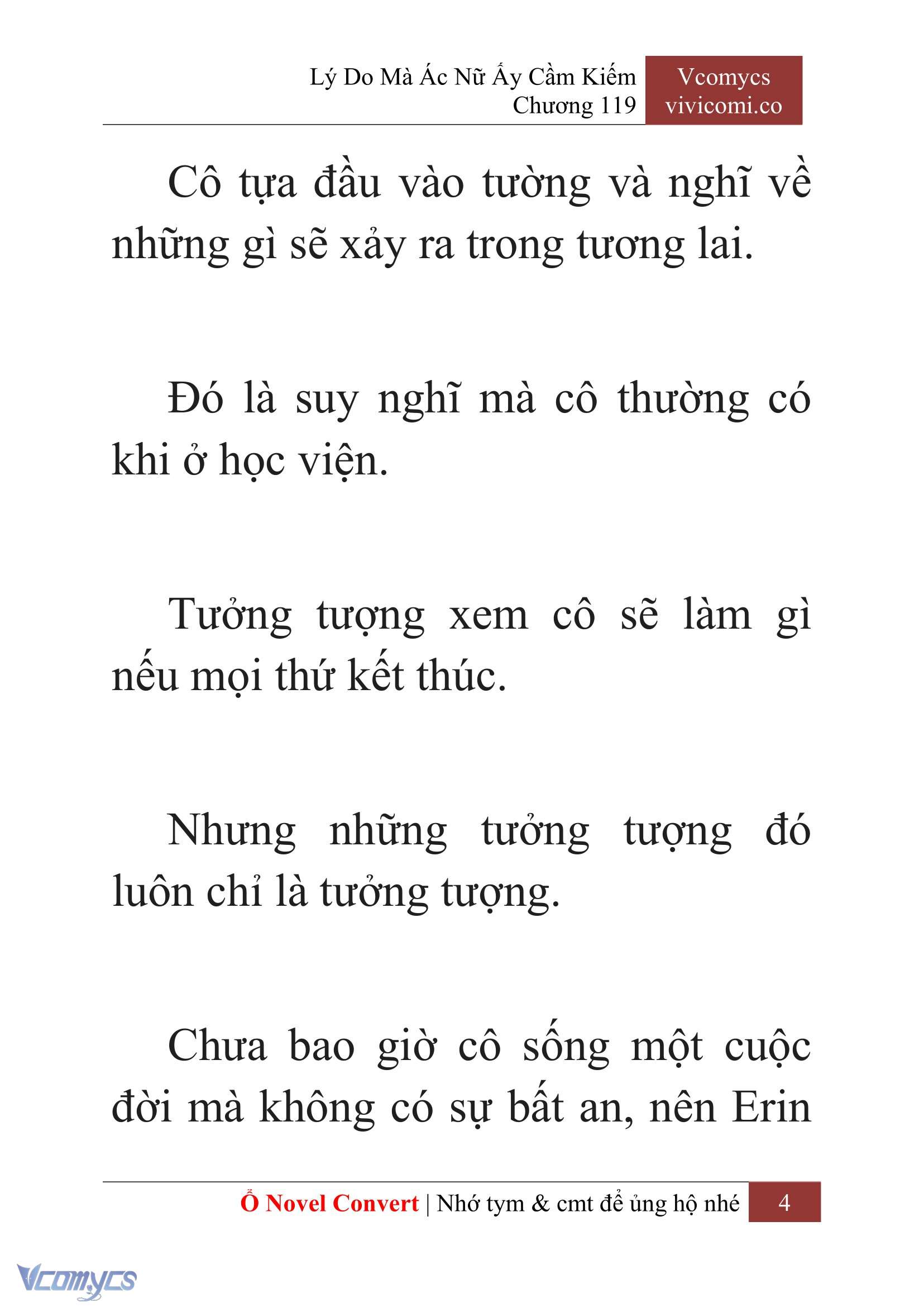 [Novel] Lý Do Mà Ác Nữ Ấy Cầm Kiếm Chap 119 - Trang 2